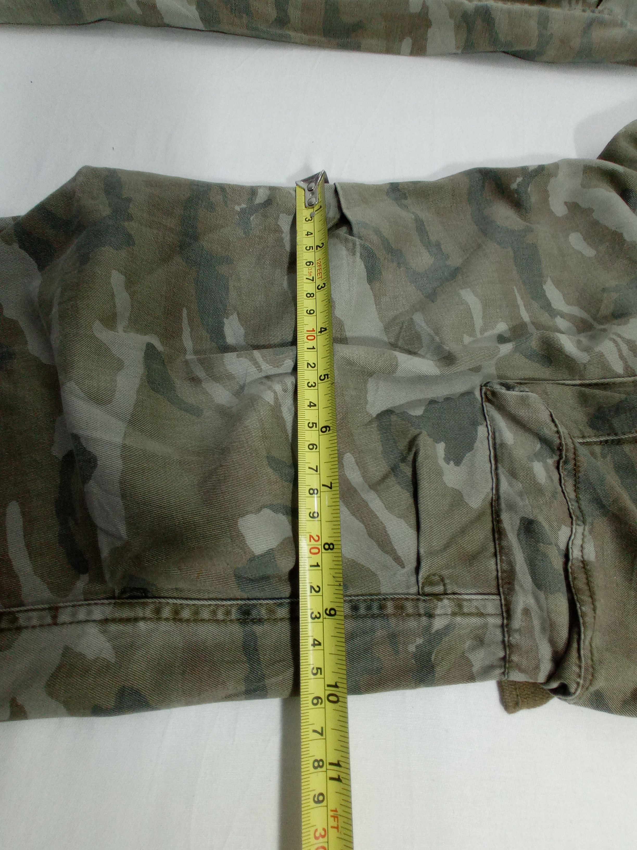 Japanese Brand Real Crush Clothing Camo Tactical Cargo Pants Size US 33 - 16 Thumbnail