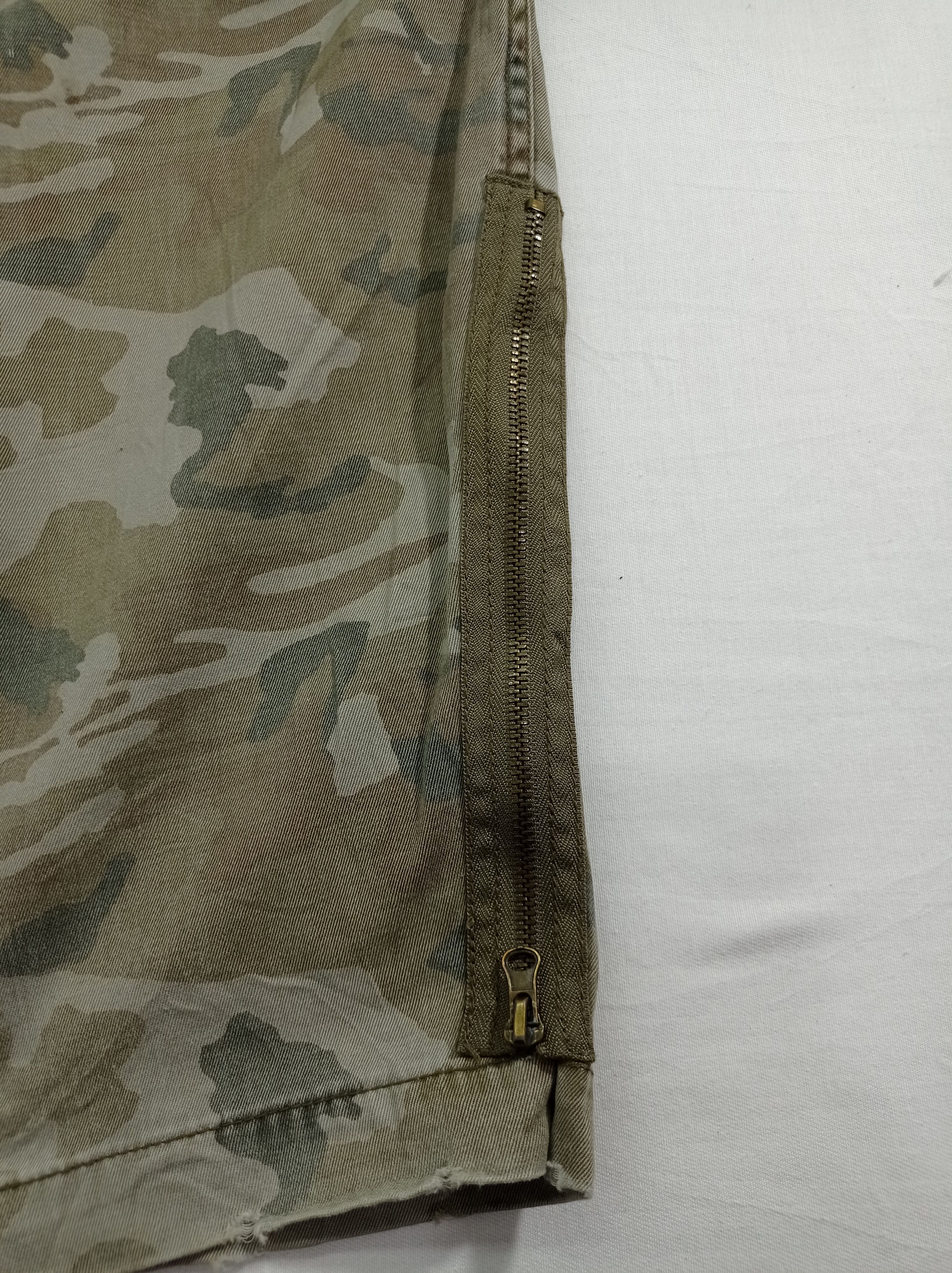 Japanese Brand Real Crush Clothing Camo Tactical Cargo Pants Size US 33 - 12 Thumbnail
