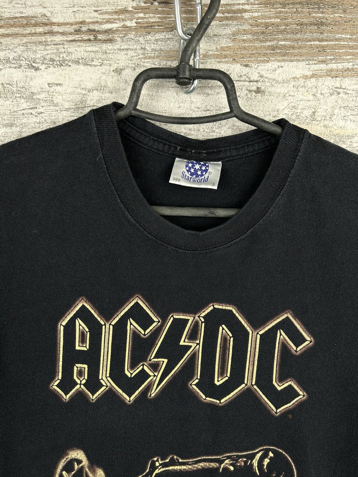 AC/DC Mens Vintage AC/DC T Shirt 1998 rock band tee we salute you Size US S / EU 44-46 / 1 - 4 Thumbnail