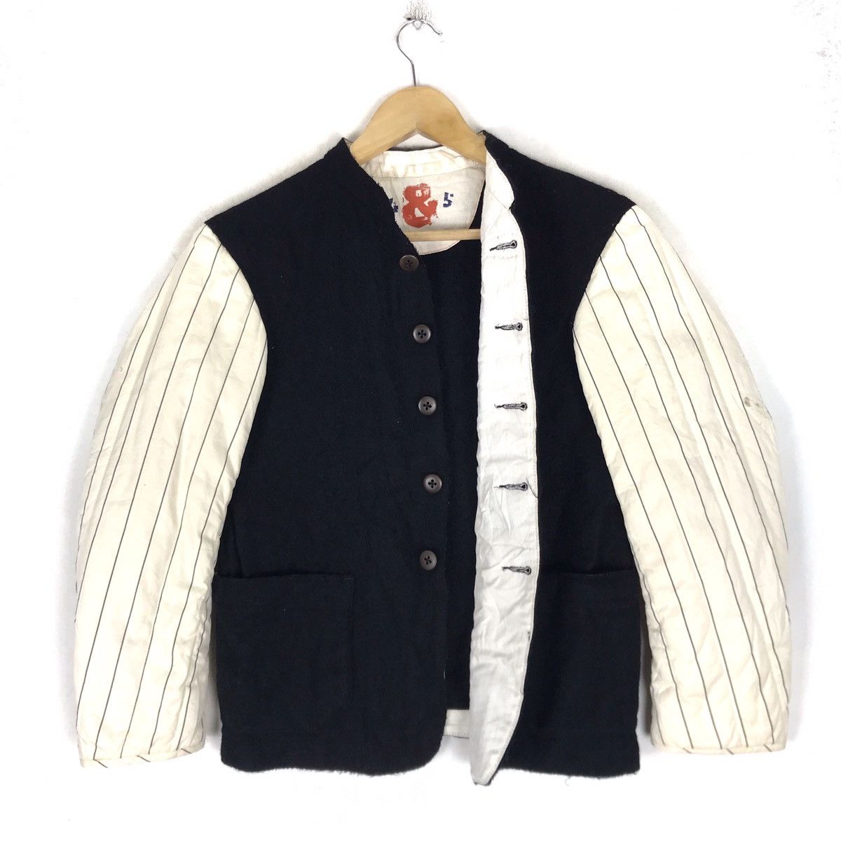 image of Vintage 45Rpm By Kiro Hirata(Kapital) Wool Jacket in Black, Women's (Size XS)