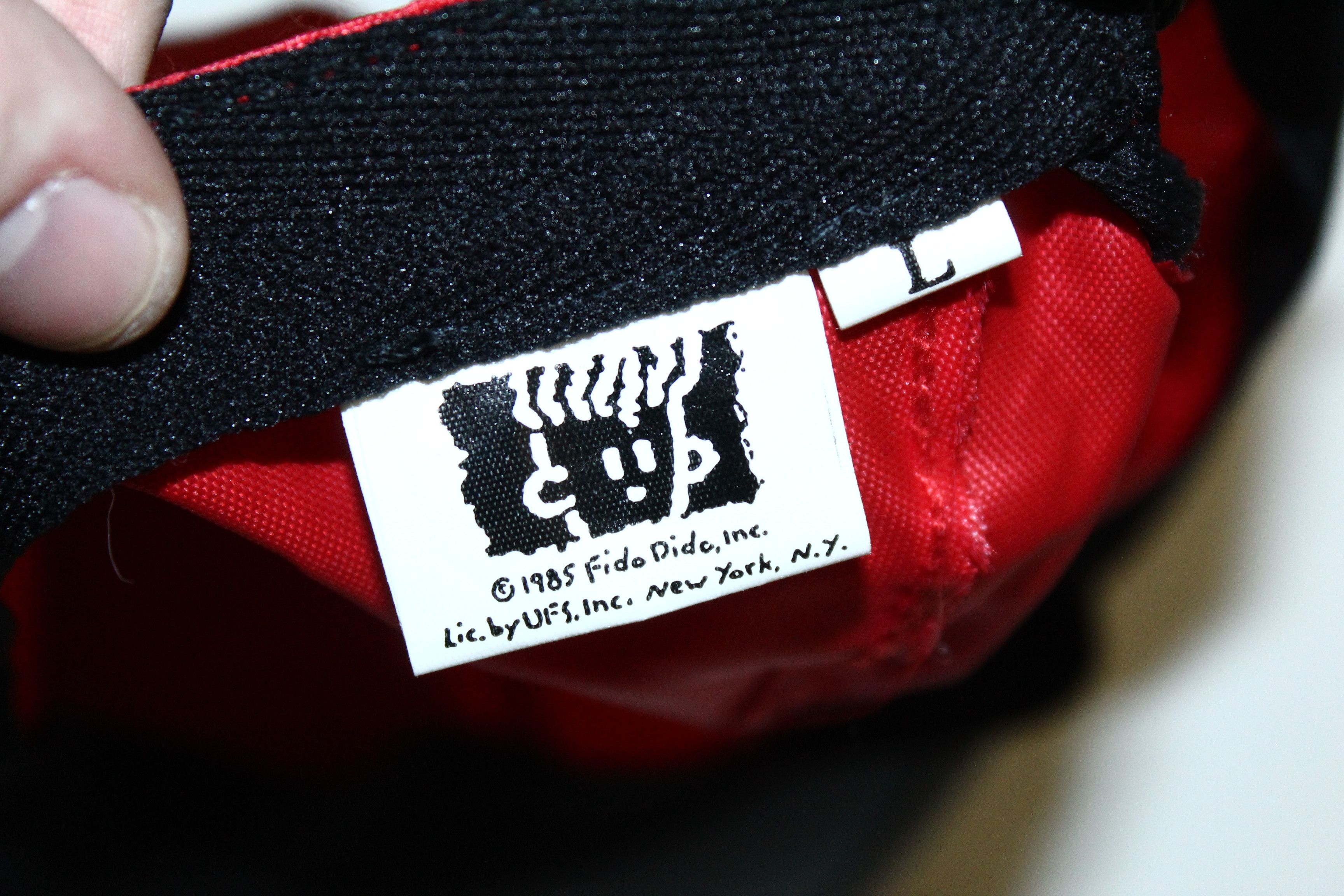 Vintage 💥 STEALS 💥 '85 Fido Dido Logo Nylon Cycling Cap Size ONE SIZE - 7 Thumbnail