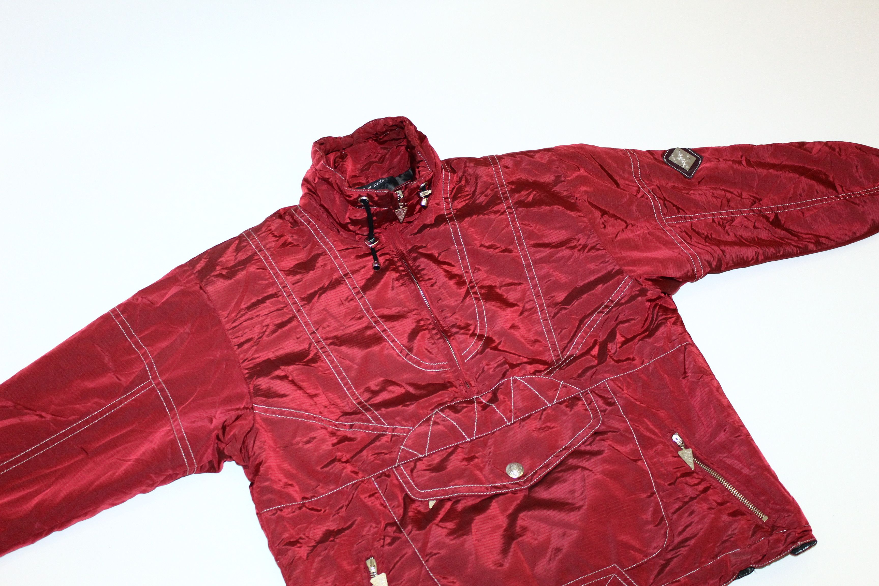 Vintage 💥 Rare VTG 💥 Alaska Snow Danger Skiwear Pullover Jacket Size US S / EU 44-46 / 1 - 3 Thumbnail