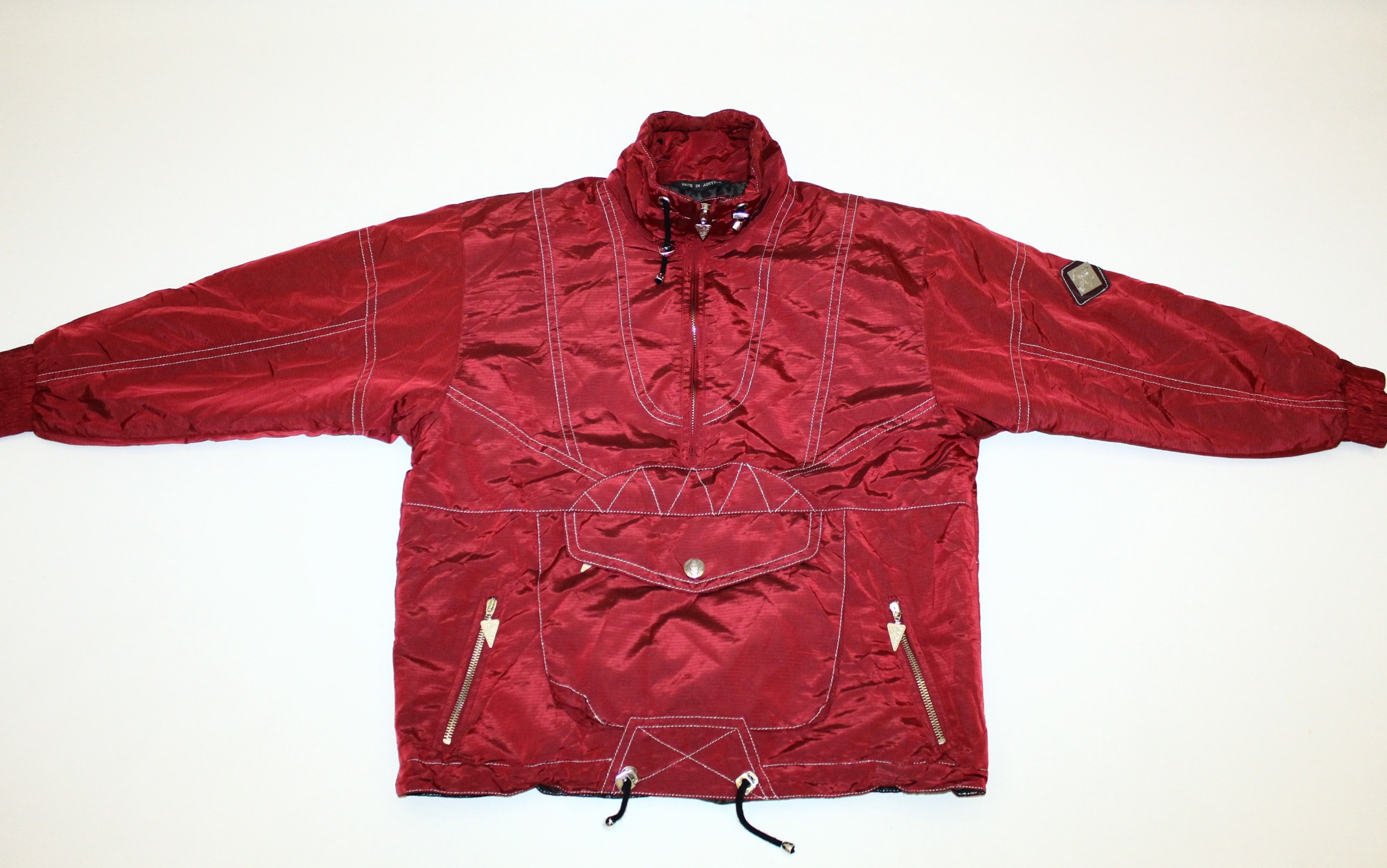Vintage 💥 Rare VTG 💥 Alaska Snow Danger Skiwear Pullover Jacket Size US S / EU 44-46 / 1 - 2 Thumbnail