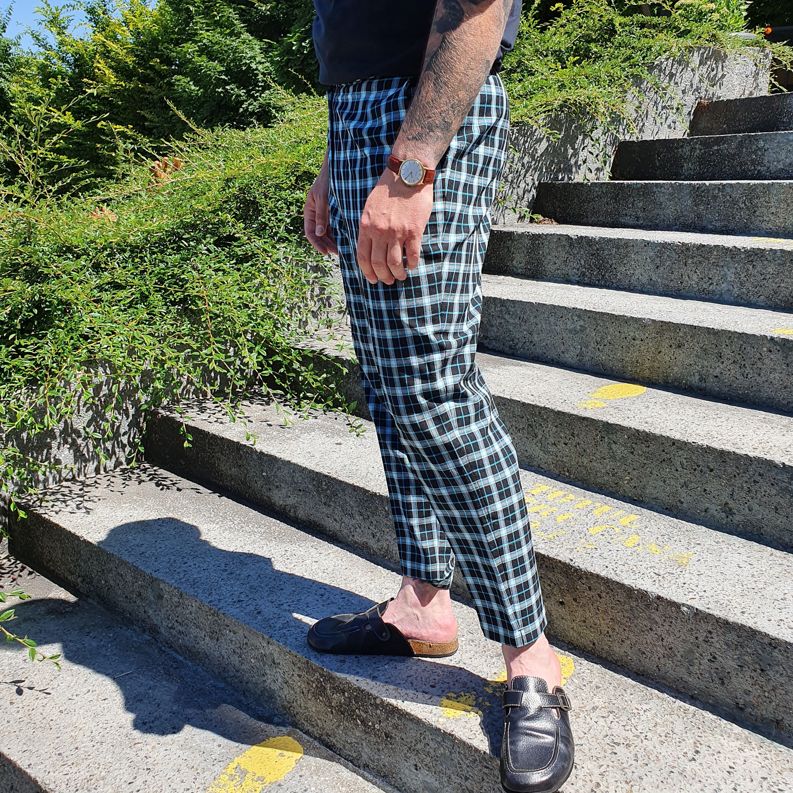 Japanese Brand × Seditionaries 90s Rare Plaid Light Pants Size US 32 / EU 48 - 7 Thumbnail