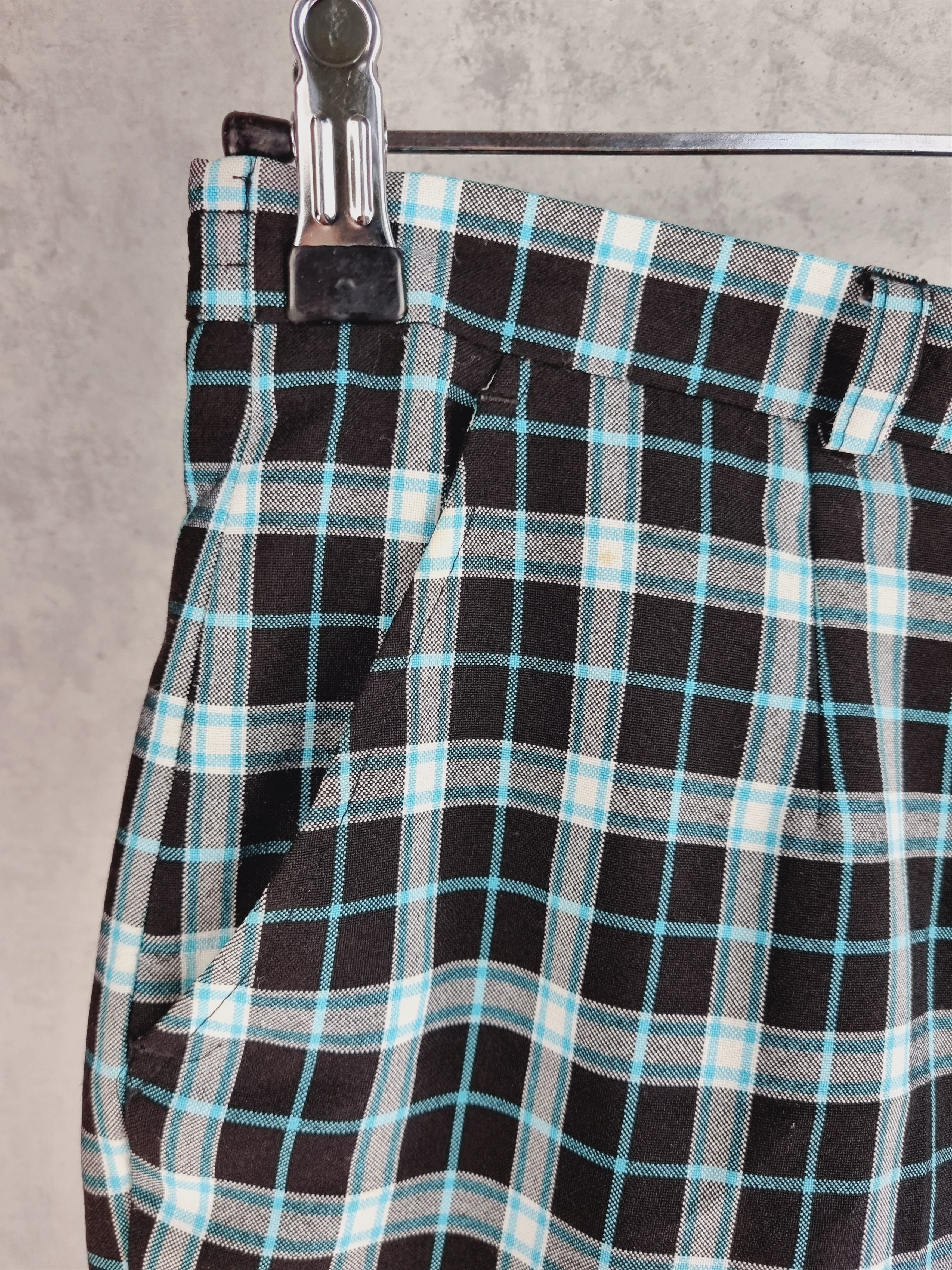 Japanese Brand × Seditionaries 90s Rare Plaid Light Pants Size US 32 / EU 48 - 11 Thumbnail