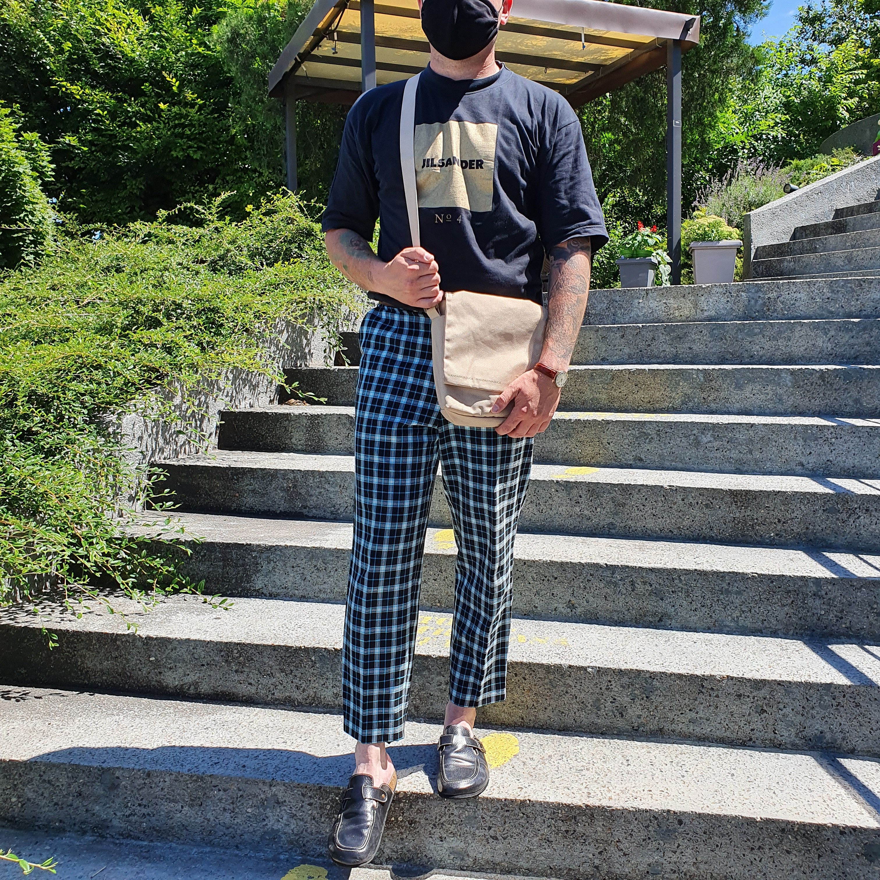 Japanese Brand × Seditionaries 90s Rare Plaid Light Pants Size US 32 / EU 48 - 2 Thumbnail
