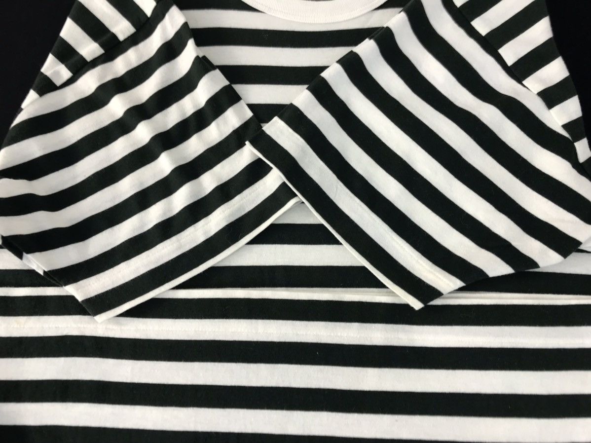 Designer × Issey Miyake Vintage Issey Miyake Design Studio Stripe Tee Size US S / EU 44-46 / 1 - 8 Thumbnail