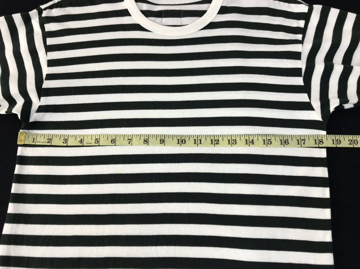 Designer × Issey Miyake Vintage Issey Miyake Design Studio Stripe Tee Size US S / EU 44-46 / 1 - 6 Thumbnail
