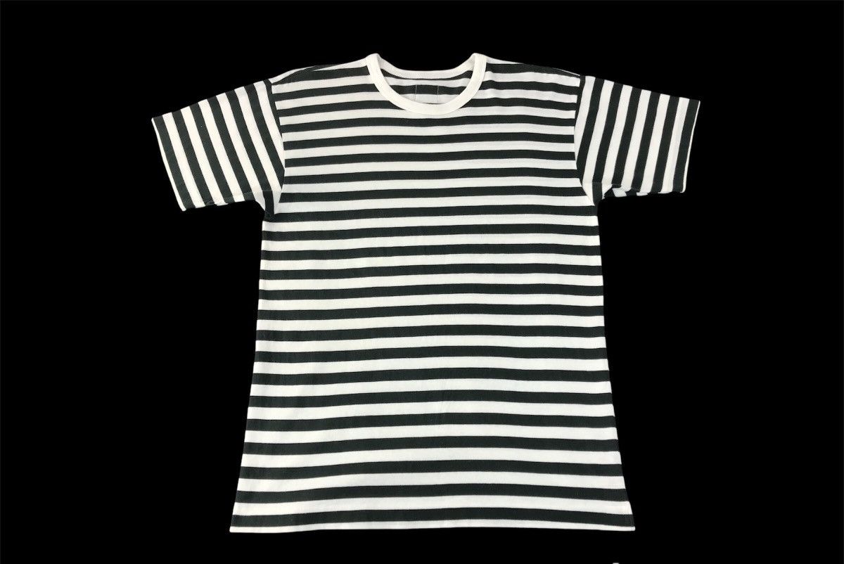 Designer × Issey Miyake Vintage Issey Miyake Design Studio Stripe Tee Size US S / EU 44-46 / 1 - 2 Thumbnail