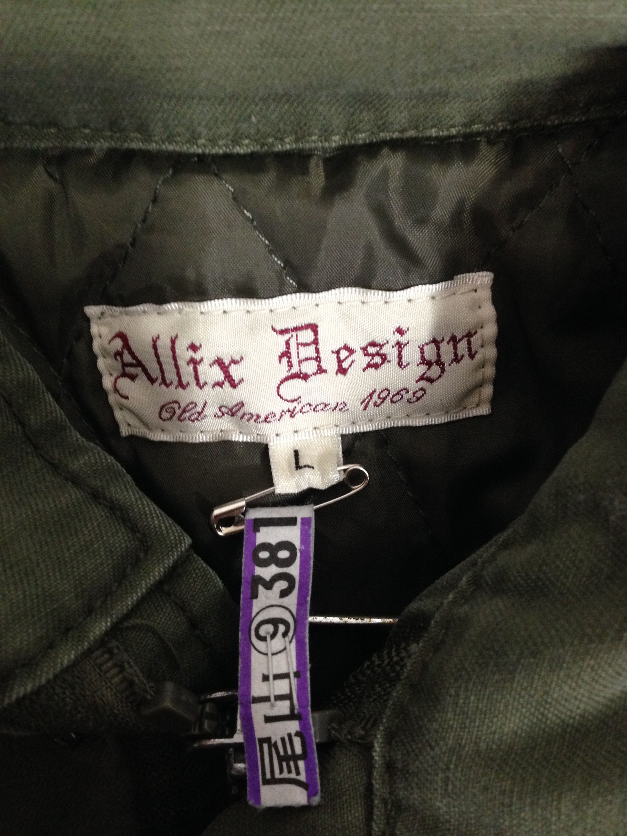 Japanese Brand ALLIX DESIGN Old AMERICAN 1969 JACKET Size US L / EU 52-54 / 3 - 3 Thumbnail