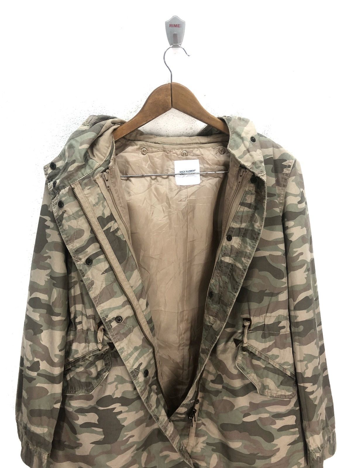 Japanese Brand Back Number Parka Jacket Size US L / EU 52-54 / 3 - 7 Thumbnail