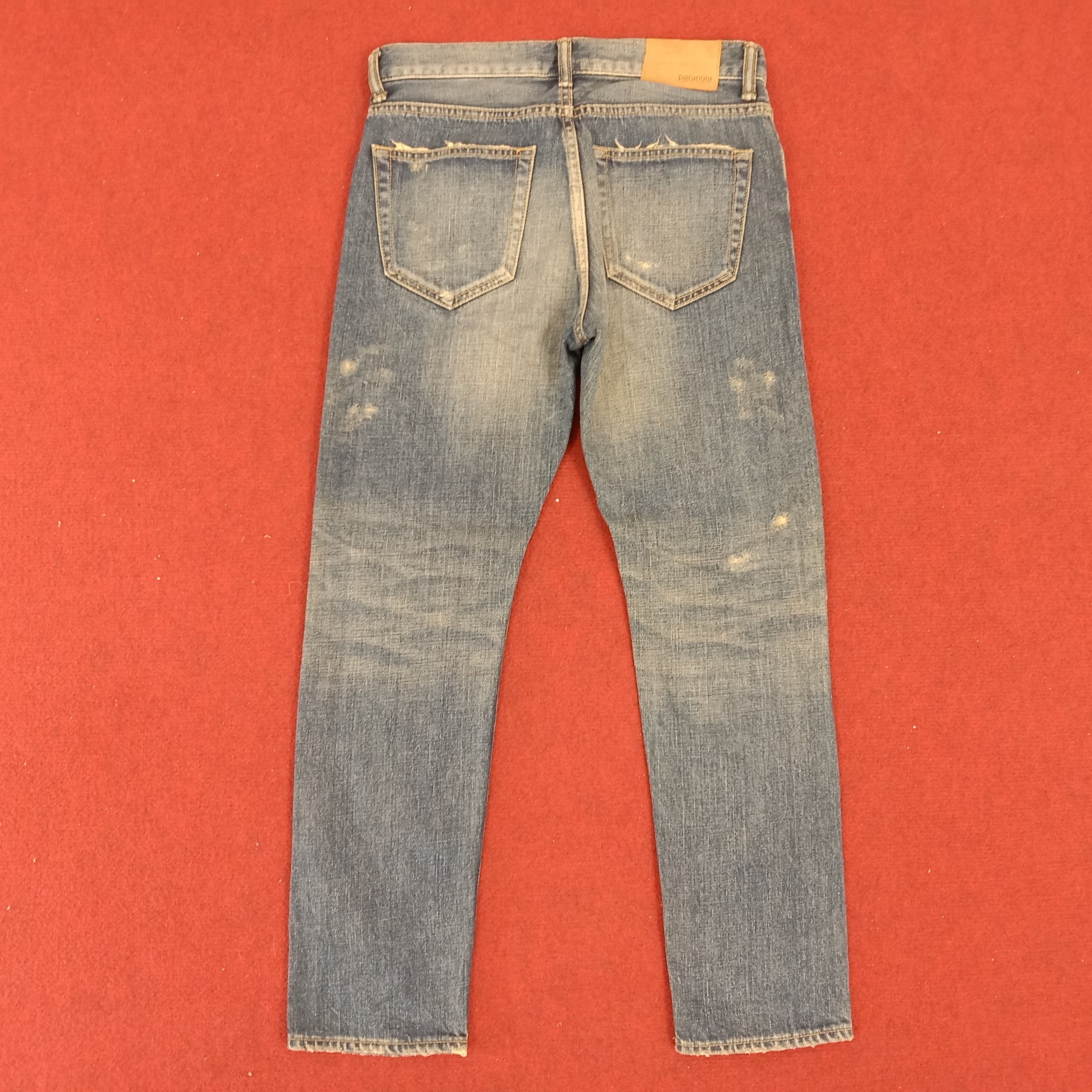 Japanese Brand × Vintage Paranoia Streetwear Rock Punk Fashion Style Distressed Jeans Size US 29 - 4 Thumbnail