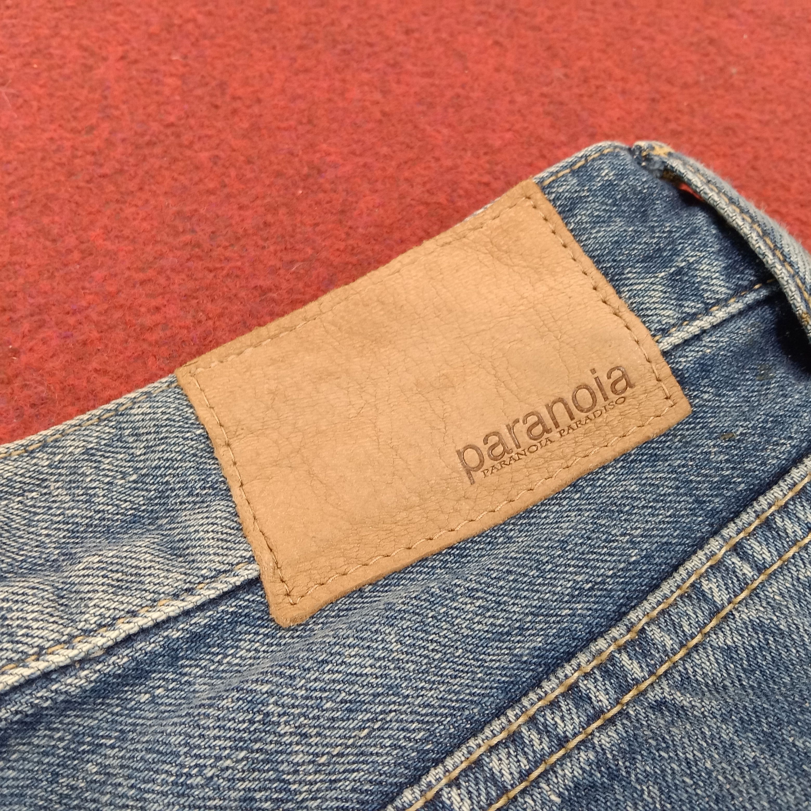 Japanese Brand × Vintage Paranoia Streetwear Rock Punk Fashion Style Distressed Jeans Size US 29 - 15 Thumbnail