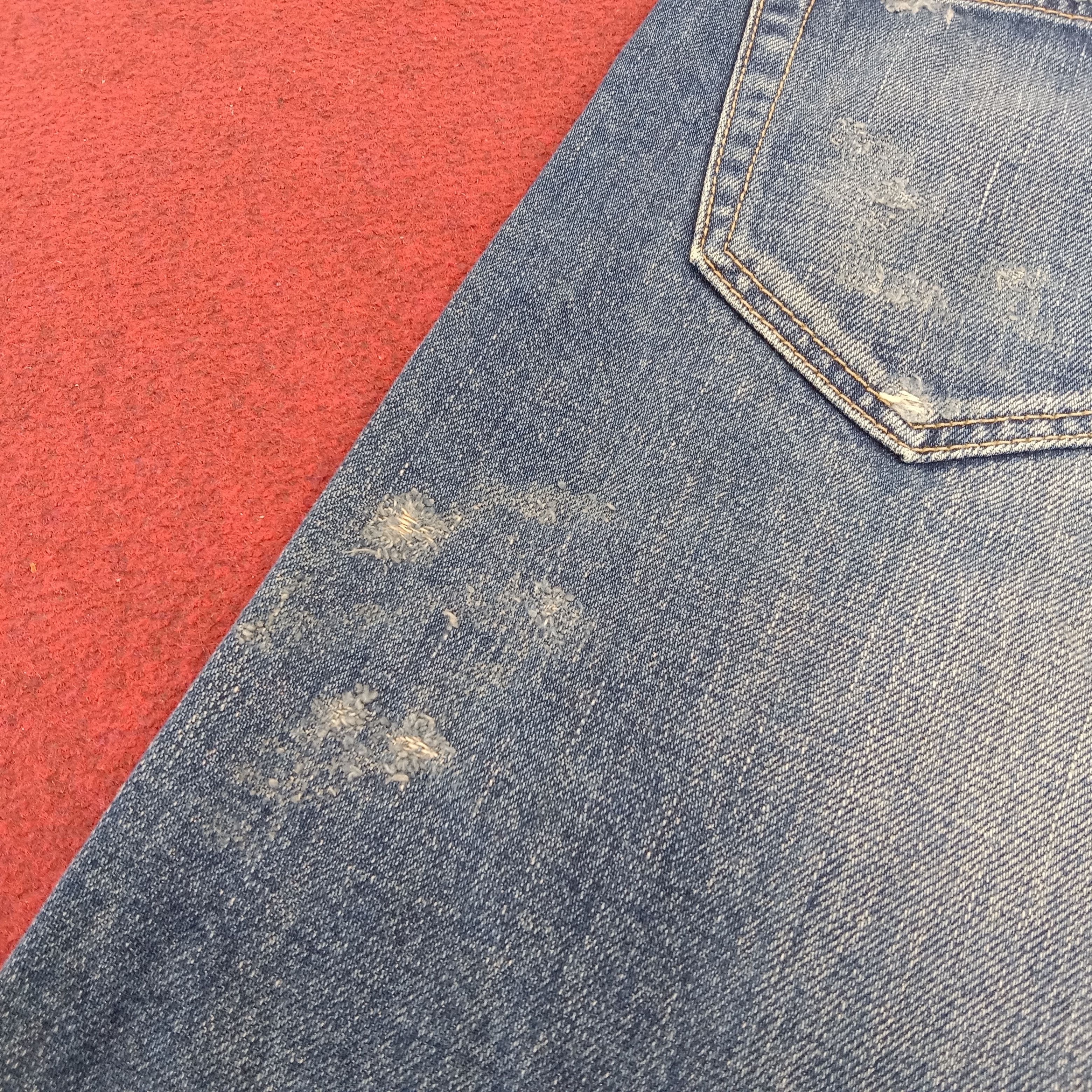 Japanese Brand × Vintage Paranoia Streetwear Rock Punk Fashion Style Distressed Jeans Size US 29 - 16 Thumbnail