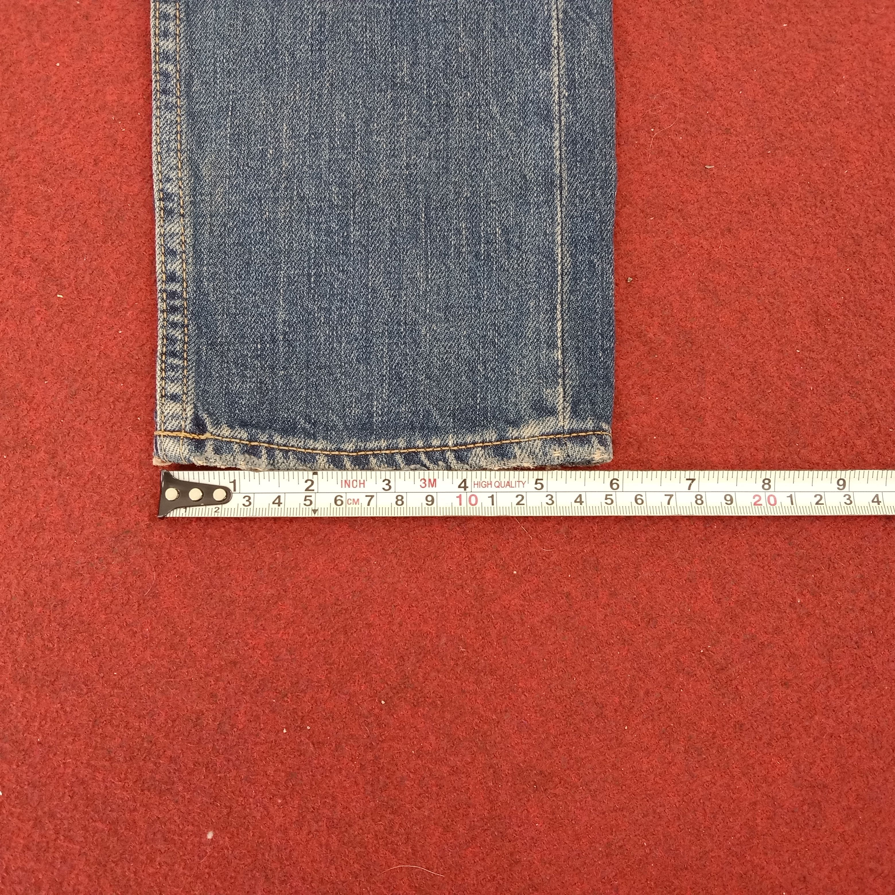Japanese Brand × Vintage Paranoia Streetwear Rock Punk Fashion Style Distressed Jeans Size US 29 - 21 Thumbnail