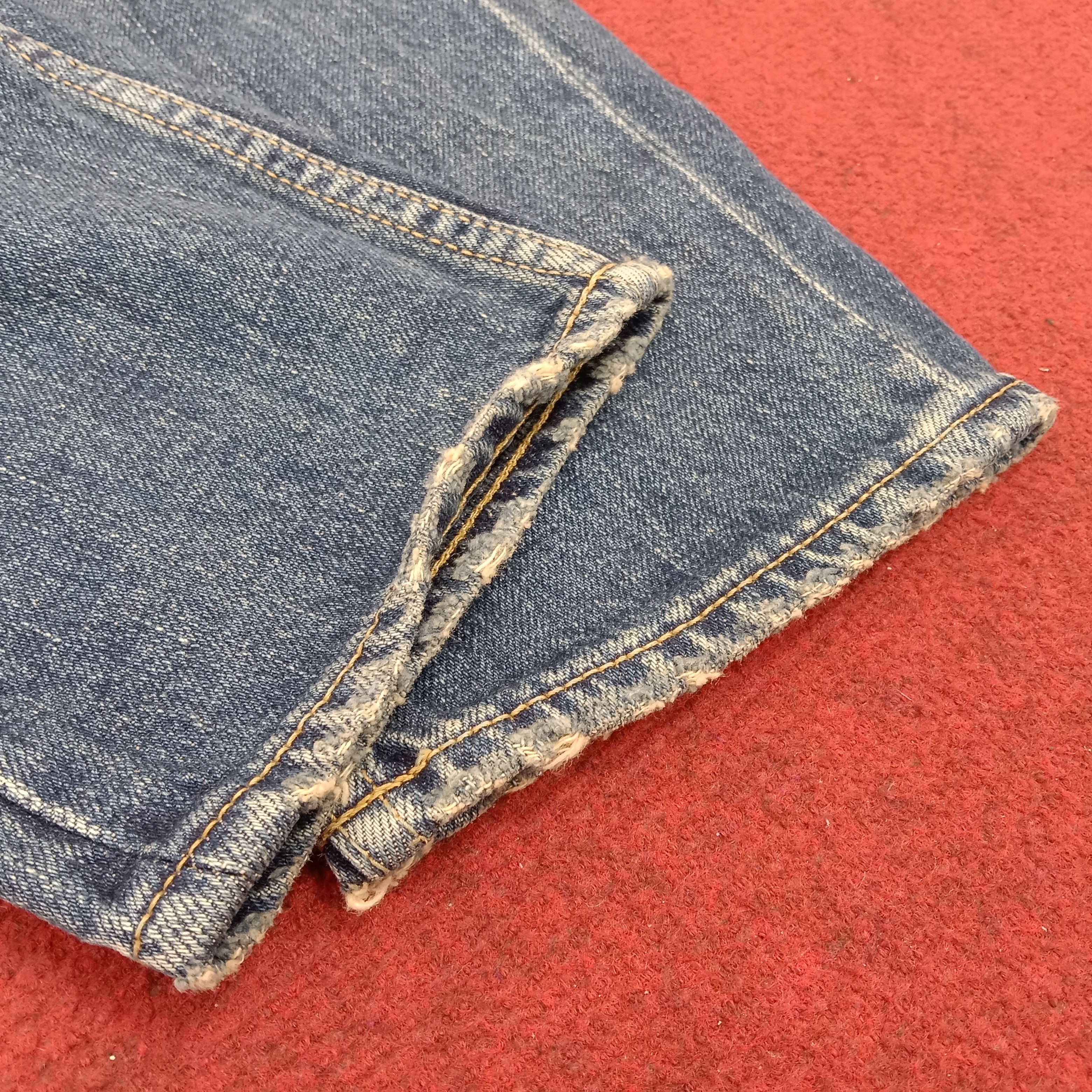 Japanese Brand × Vintage Paranoia Streetwear Rock Punk Fashion Style Distressed Jeans Size US 29 - 13 Thumbnail