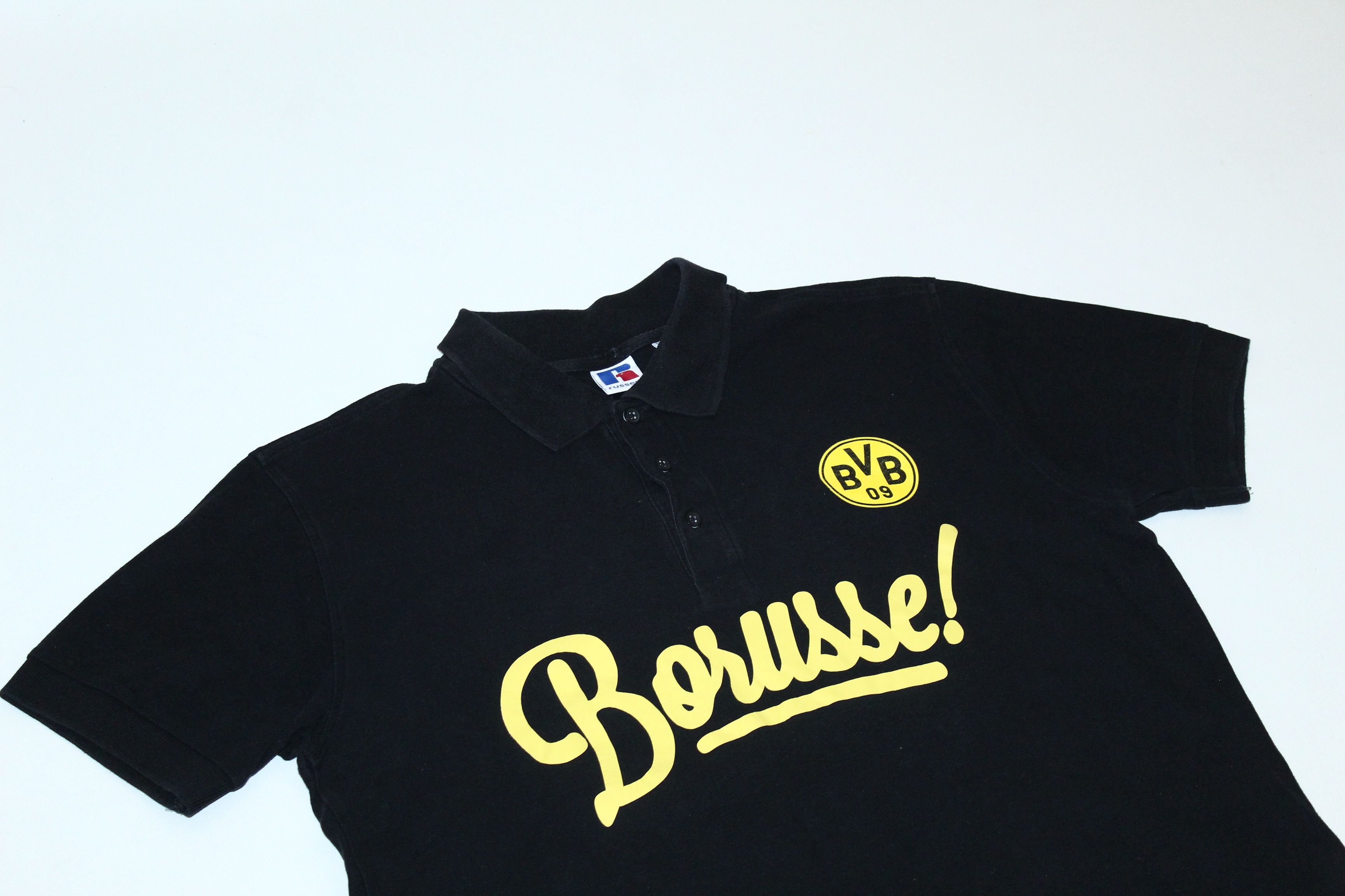 Russell Athletic 🔥 VTG 🔥 Dortmund Borussia by Russel Athletic Polo Shirt Size US M / EU 48-50 / 2 - 3 Thumbnail