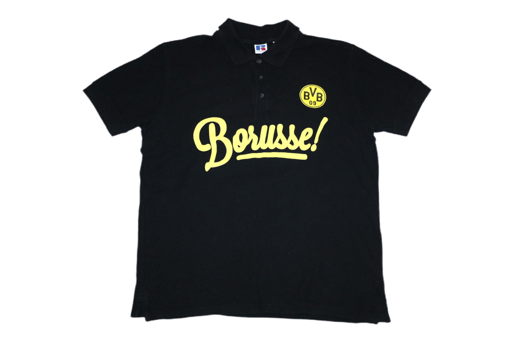 Russell Athletic 🔥 VTG 🔥 Dortmund Borussia by Russel Athletic Polo Shirt Size US M / EU 48-50 / 2 - 1 Thumbnail