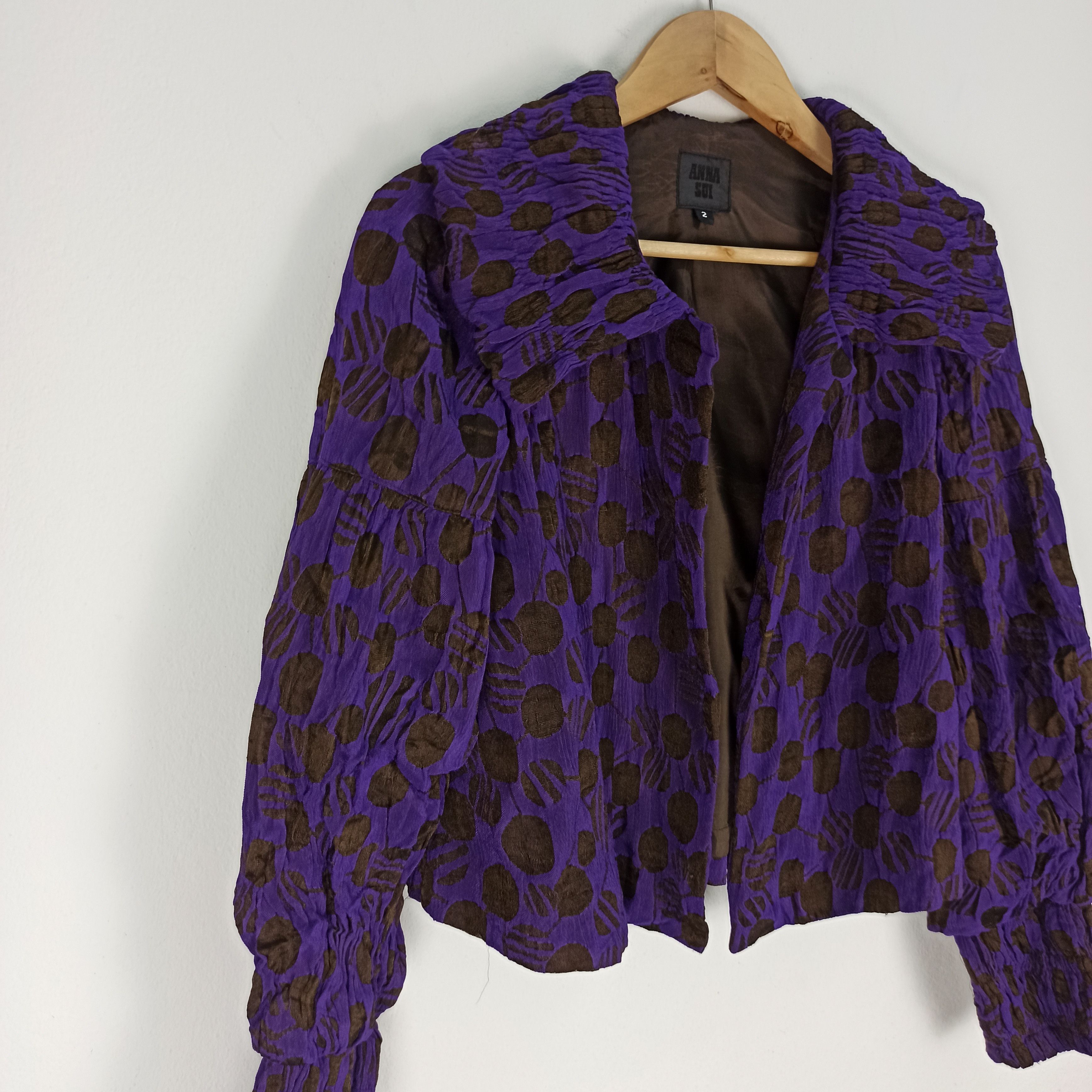 Anna Sui 🔥 STEALS🔥 Anna Sui Jacket for Women Size XS / US 0-2 / IT 36-38 - 2 Thumbnail