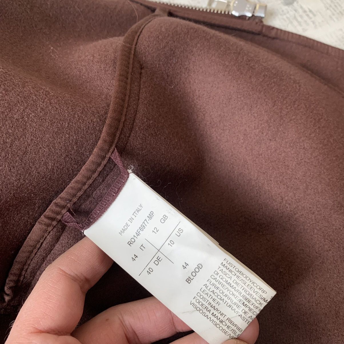 Rick Owens RICK OWENS FW14 MOODY ELIEL JACKET Size M / US 6-8 / IT 42-44 - 17 Thumbnail