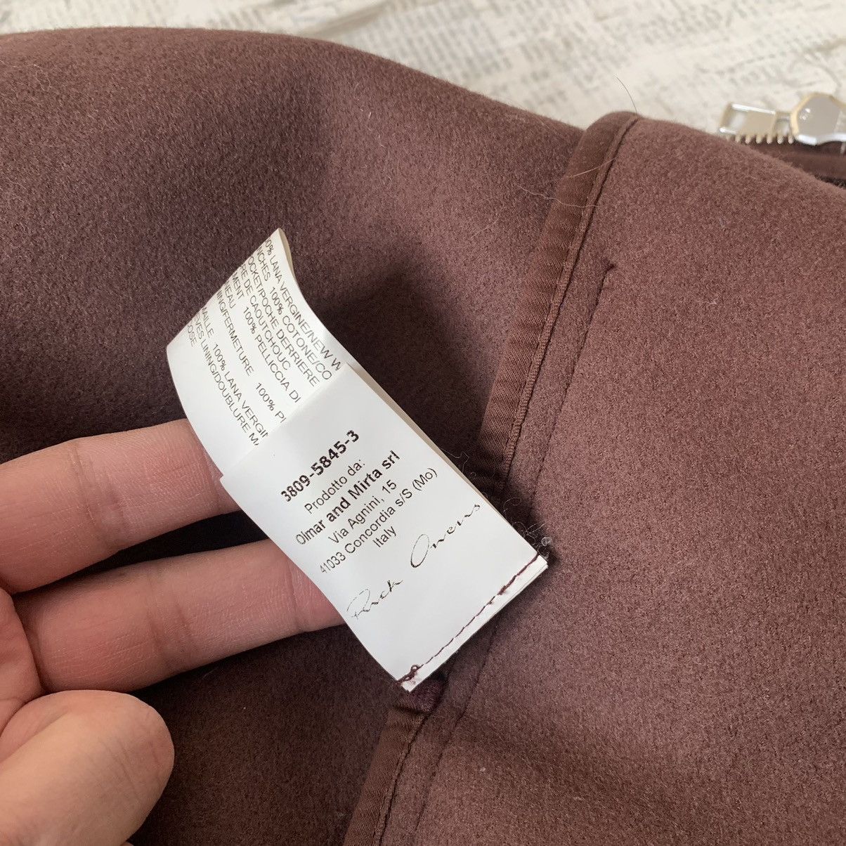Rick Owens RICK OWENS FW14 MOODY ELIEL JACKET Size M / US 6-8 / IT 42-44 - 19 Thumbnail