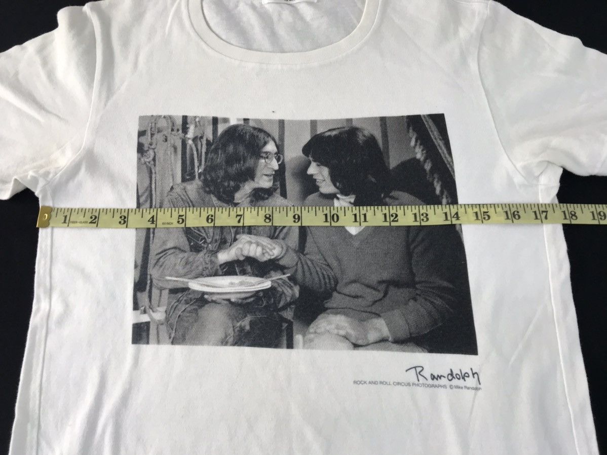 Band Tees × The Rolling Stones × United Arrows Monkey Time The Beatles Rolling Stones Photo Box Unisex Tee Size US S / EU 44-46 / 1 - 7 Thumbnail