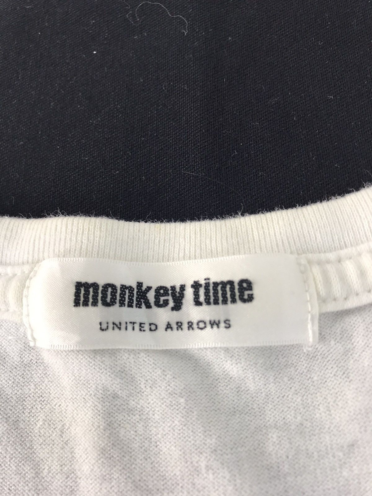 Band Tees × The Rolling Stones × United Arrows Monkey Time The Beatles Rolling Stones Photo Box Unisex Tee Size US S / EU 44-46 / 1 - 3 Thumbnail