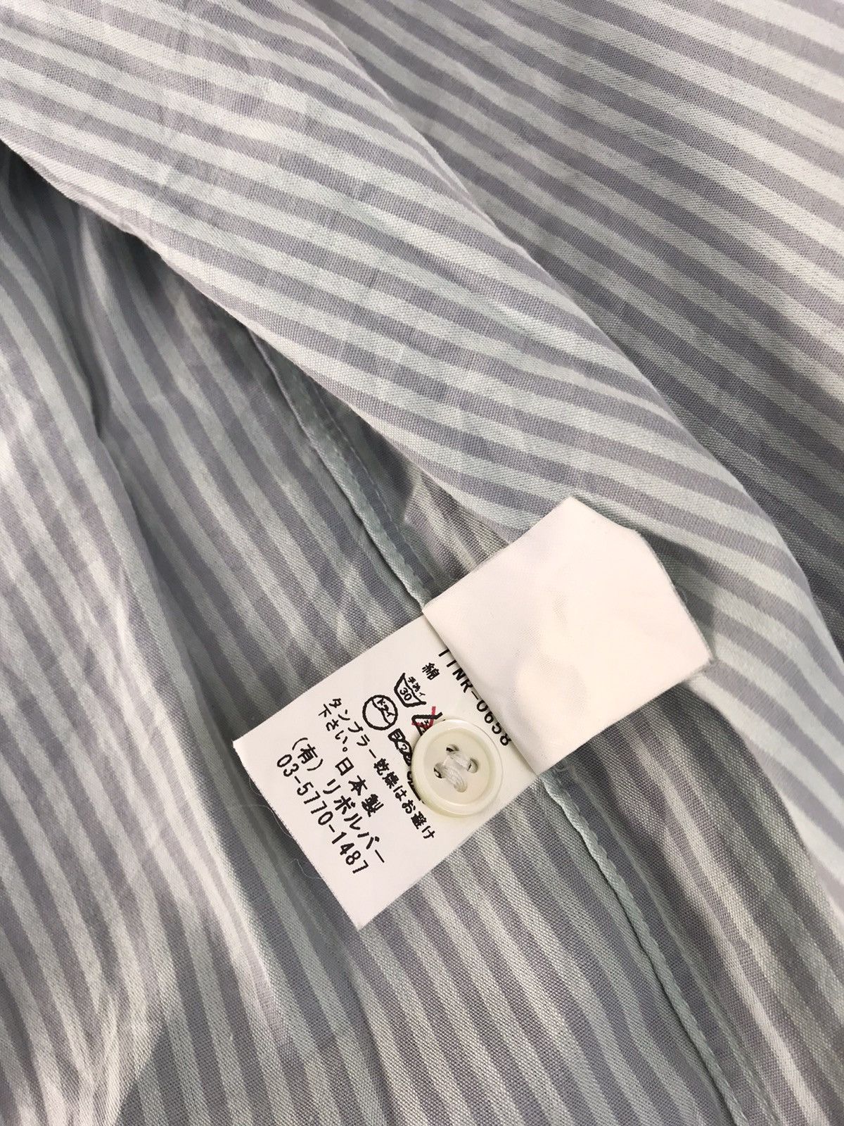 Japanese Brand Revolver Shirt Double Pocket Striped inspired Designer Size US M / EU 48-50 / 2 - 7 Thumbnail