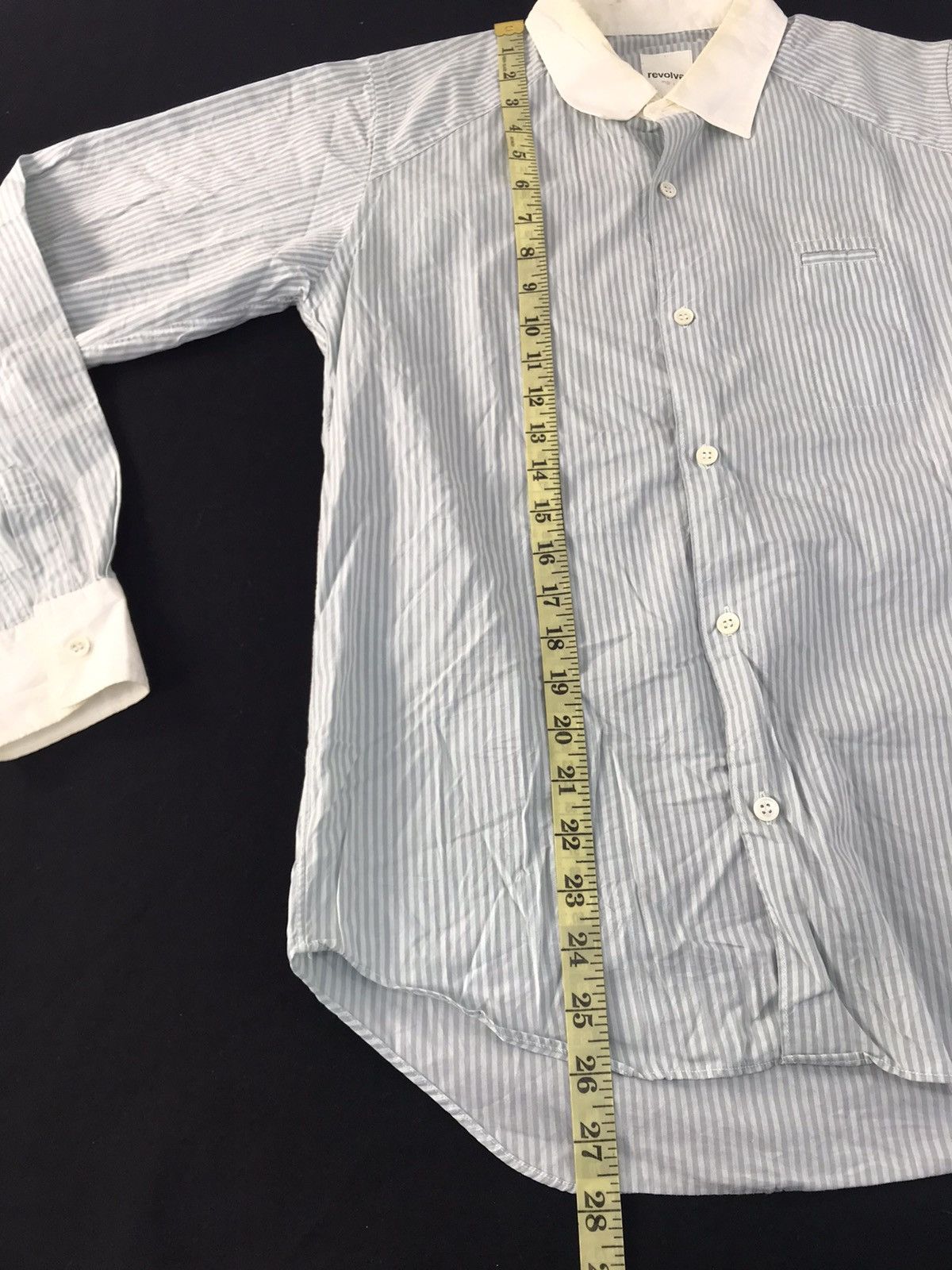 Japanese Brand Revolver Shirt Double Pocket Striped inspired Designer Size US M / EU 48-50 / 2 - 10 Thumbnail