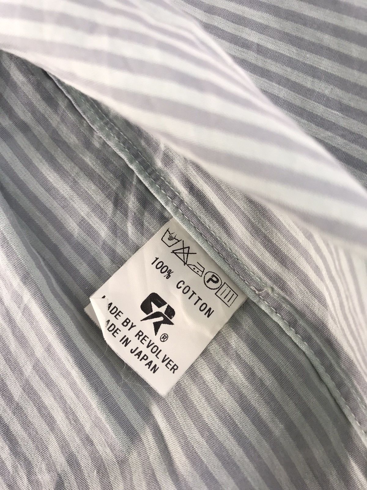 Japanese Brand Revolver Shirt Double Pocket Striped inspired Designer Size US M / EU 48-50 / 2 - 6 Thumbnail