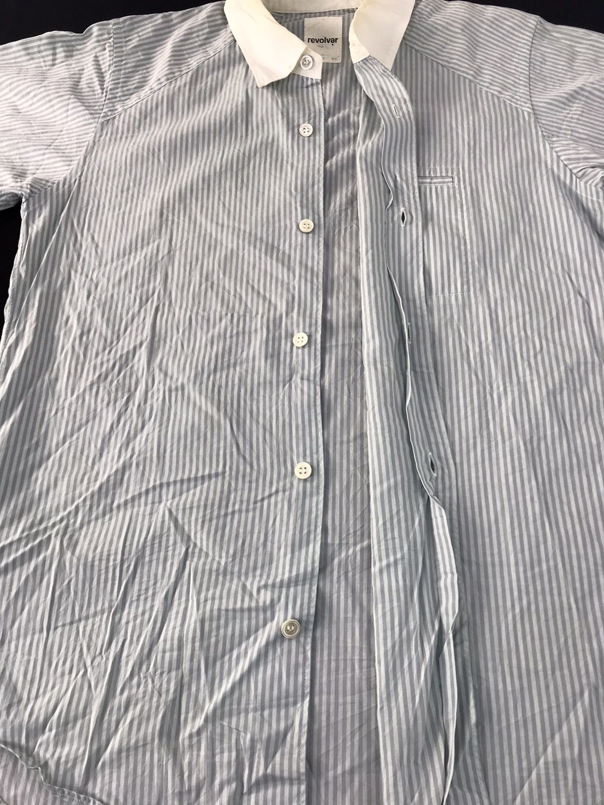 Japanese Brand Revolver Shirt Double Pocket Striped inspired Designer Size US M / EU 48-50 / 2 - 3 Thumbnail
