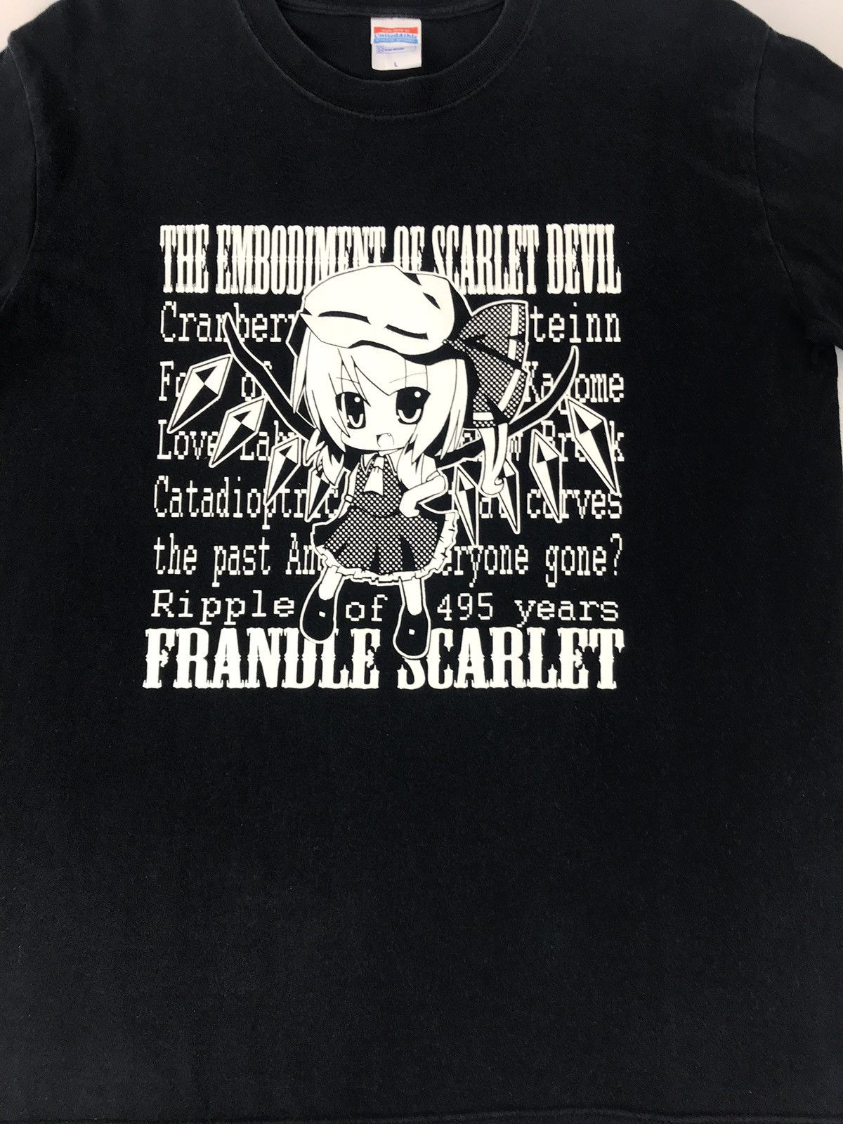 Anime T.Shirt Long Sleeve The Embodiment Of Scarlet Devil Size US L / EU 52-54 / 3 - 3 Thumbnail