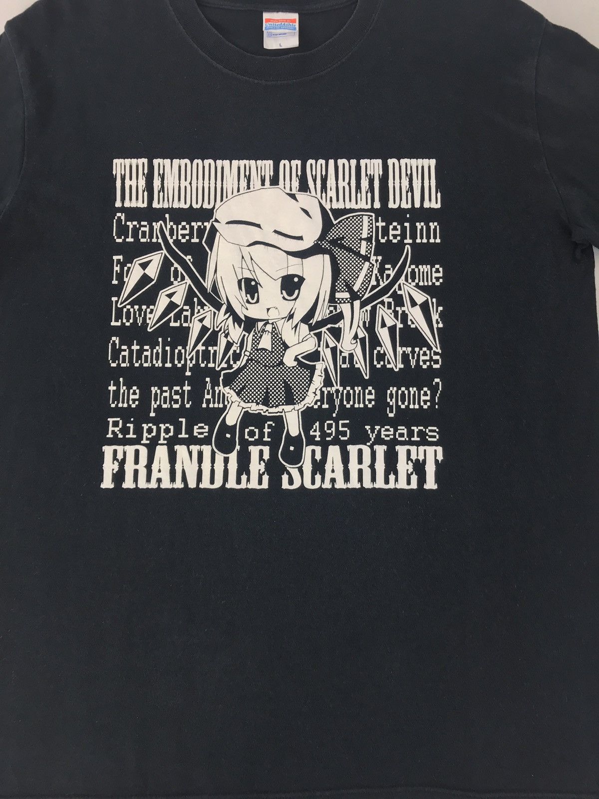 Anime T.Shirt Long Sleeve The Embodiment Of Scarlet Devil Size US L / EU 52-54 / 3 - 4 Thumbnail