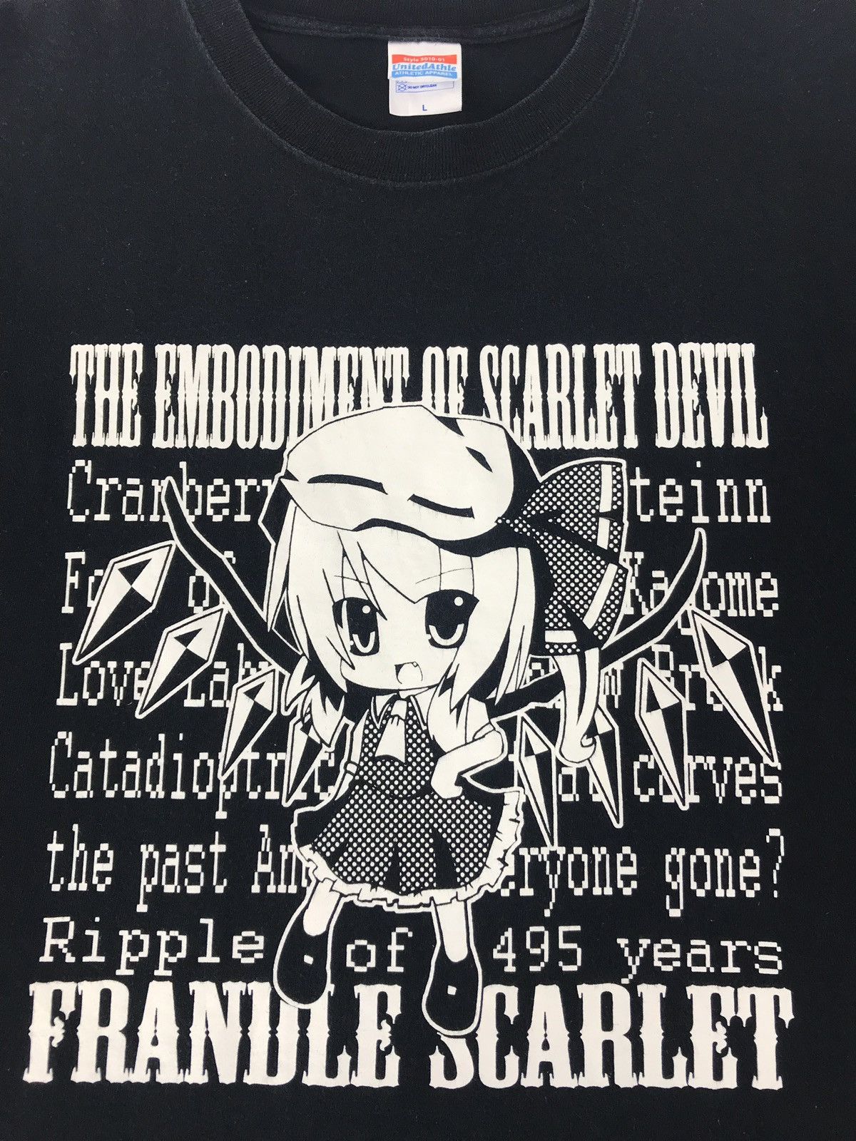 Anime T.Shirt Long Sleeve The Embodiment Of Scarlet Devil Size US L / EU 52-54 / 3 - 5 Thumbnail