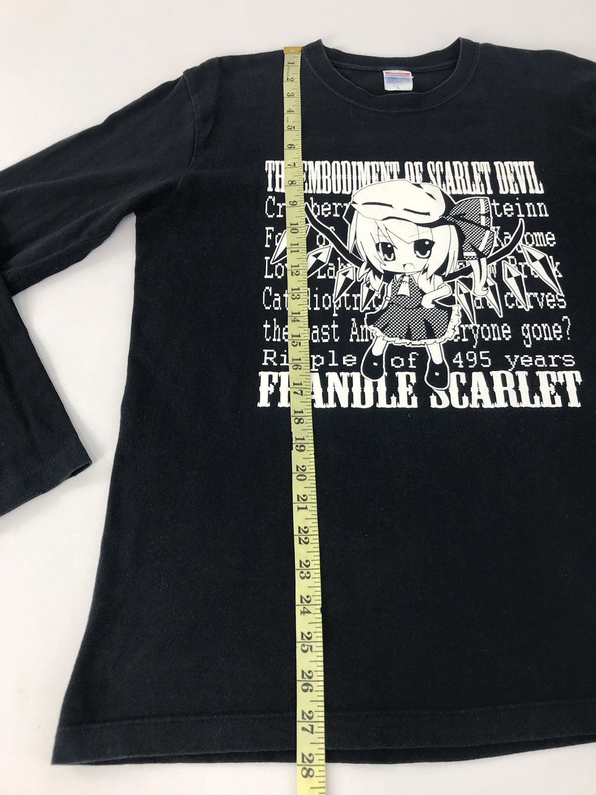 Anime T.Shirt Long Sleeve The Embodiment Of Scarlet Devil Size US L / EU 52-54 / 3 - 12 Thumbnail