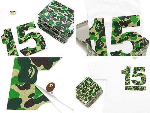 Bape Bape 15th Anniversary Tee Size US M / EU 48-50 / 2 - 3 Thumbnail
