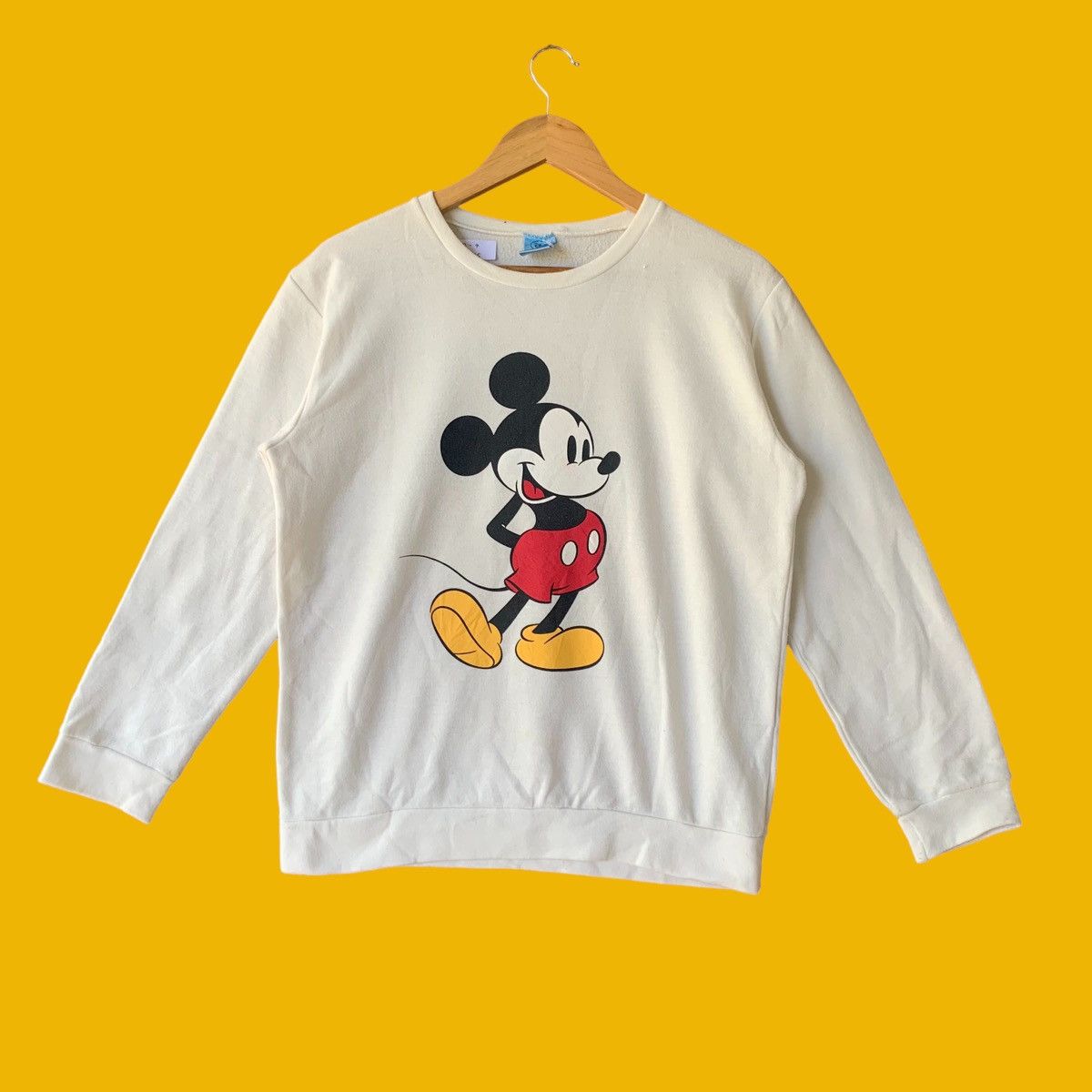 Disney × Mickey Mouse × Vintage Vintage mickey mouse sweatshirt Size M / US 6-8 / IT 42-44 - 1 Thumbnail