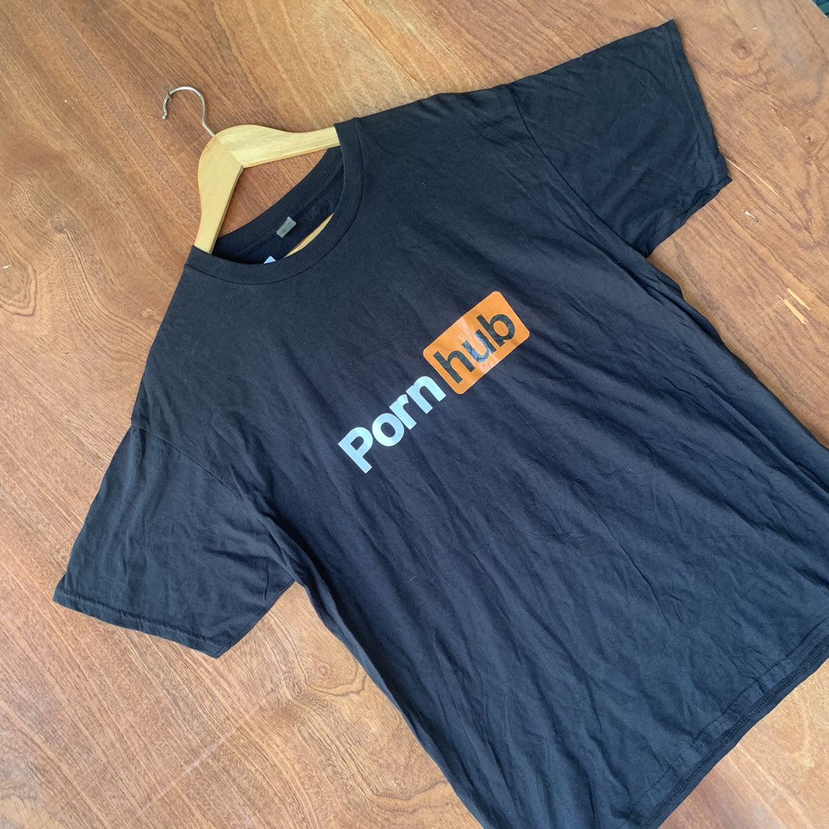 Hook-Ups Vintage PORNHUB promo tee fits M L Size US L / EU 52-54 / 3 - 2 Thumbnail