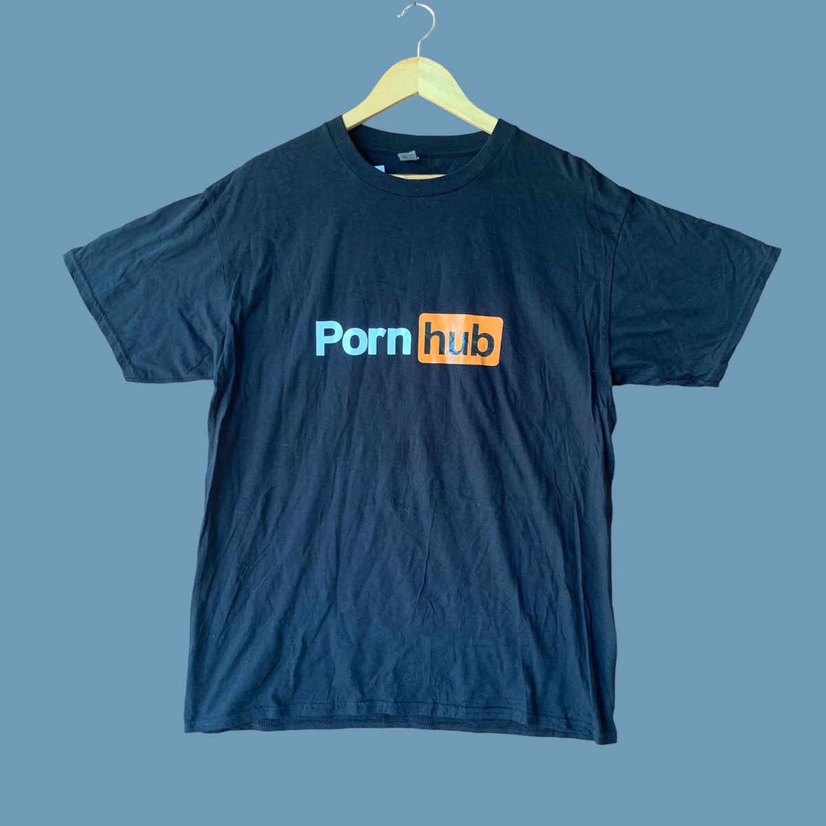 Hook-Ups Vintage PORNHUB promo tee fits M L Size US L / EU 52-54 / 3 - 1 Thumbnail