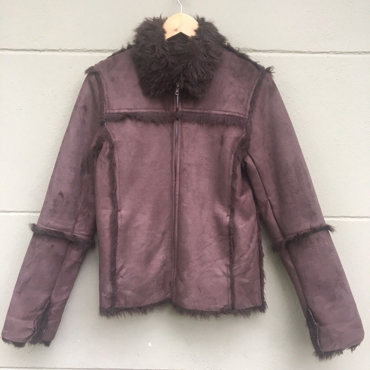 Japanese Brand Japanese Vestito Shearling Coat Size S / US 4 / IT 40 - 1 Thumbnail