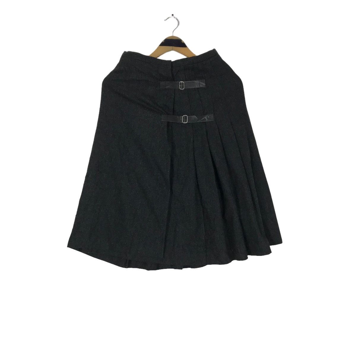 Issey Miyake Vintage I.S. Sunao Kuwahara By Issey Miyake Wool Skirt Size 27" / US 4 / IT 40 - 2 Thumbnail