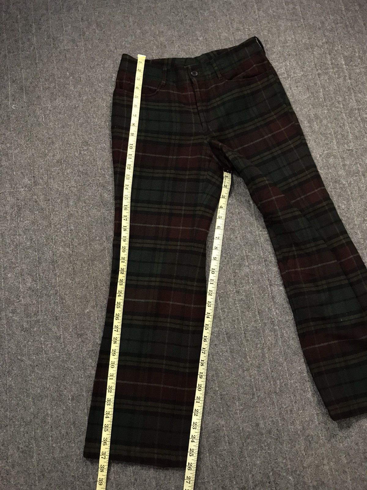 Paul Smith Paul Smith London Cotton Pant Workwear Plaid Checked Tartan Size 30" / US 8 / IT 44 - 11 Thumbnail