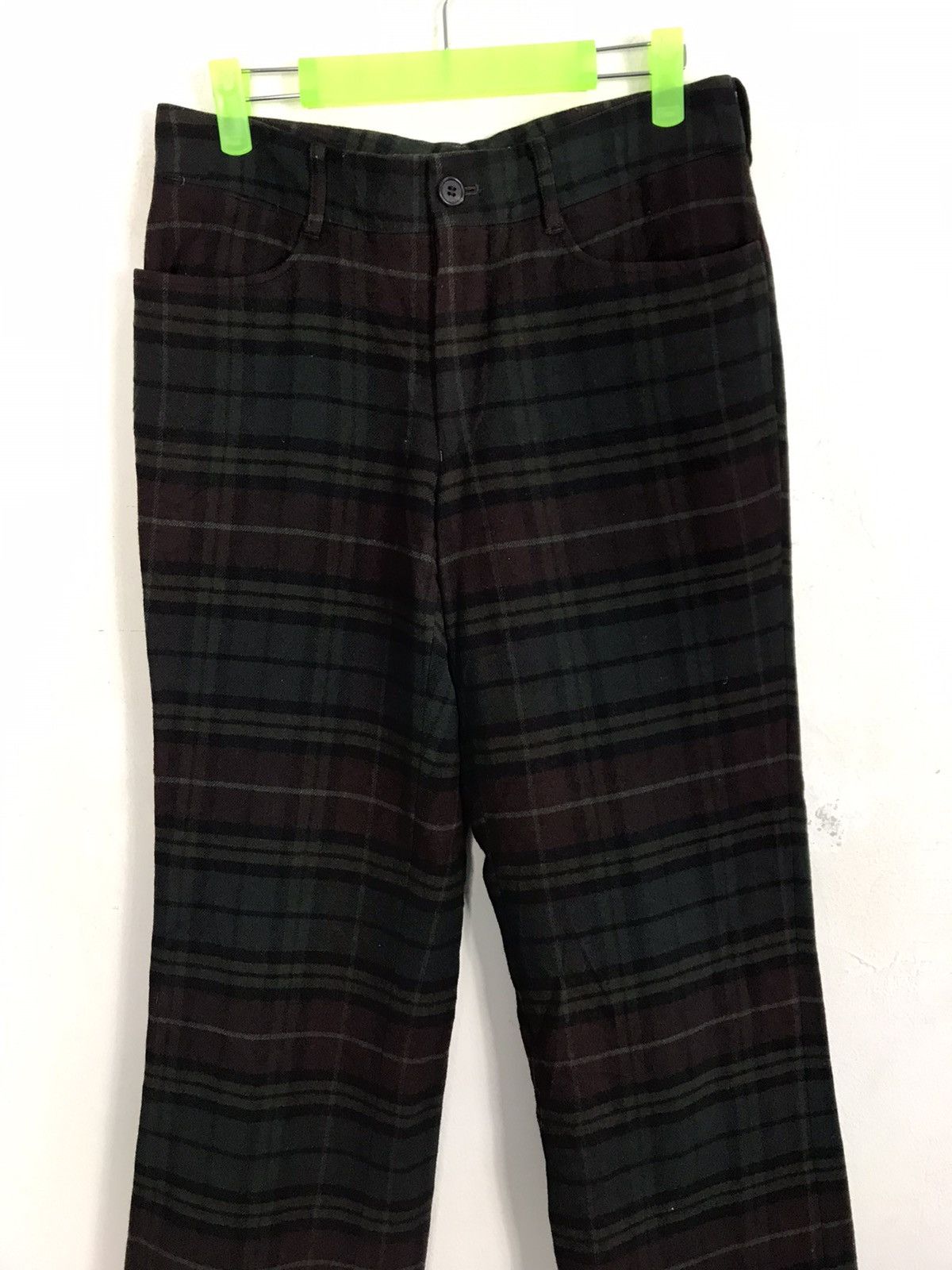 Paul Smith Paul Smith London Cotton Pant Workwear Plaid Checked Tartan Size 30" / US 8 / IT 44 - 3 Thumbnail