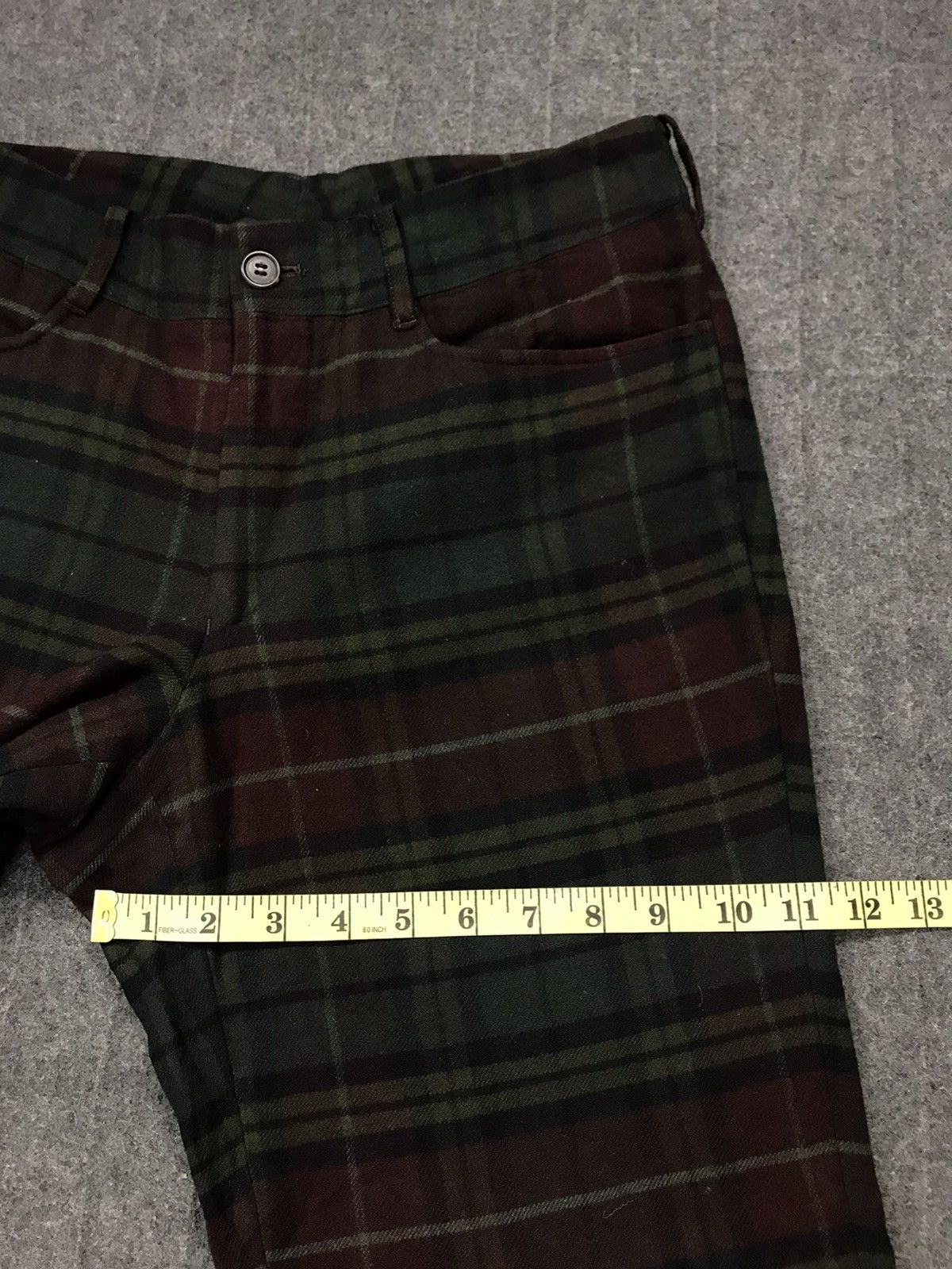 Paul Smith Paul Smith London Cotton Pant Workwear Plaid Checked Tartan Size 30" / US 8 / IT 44 - 12 Thumbnail