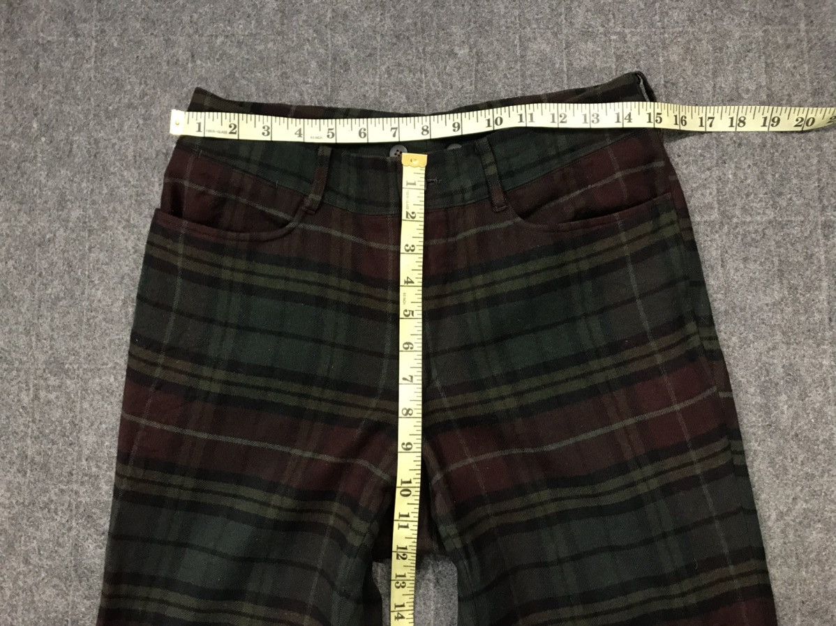 Paul Smith Paul Smith London Cotton Pant Workwear Plaid Checked Tartan Size 30" / US 8 / IT 44 - 10 Thumbnail
