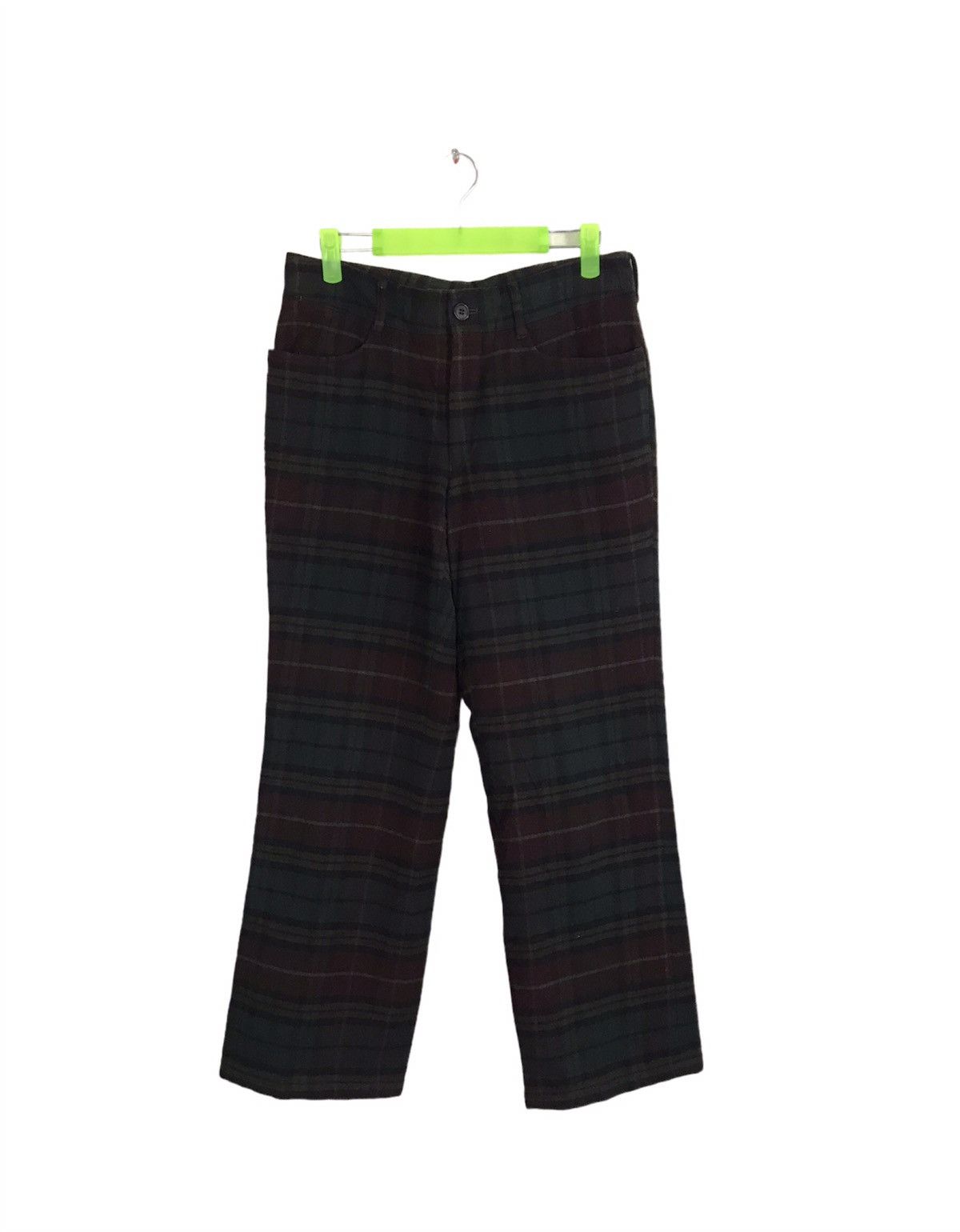 Paul Smith Paul Smith London Cotton Pant Workwear Plaid Checked Tartan Size 30" / US 8 / IT 44 - 1 Thumbnail