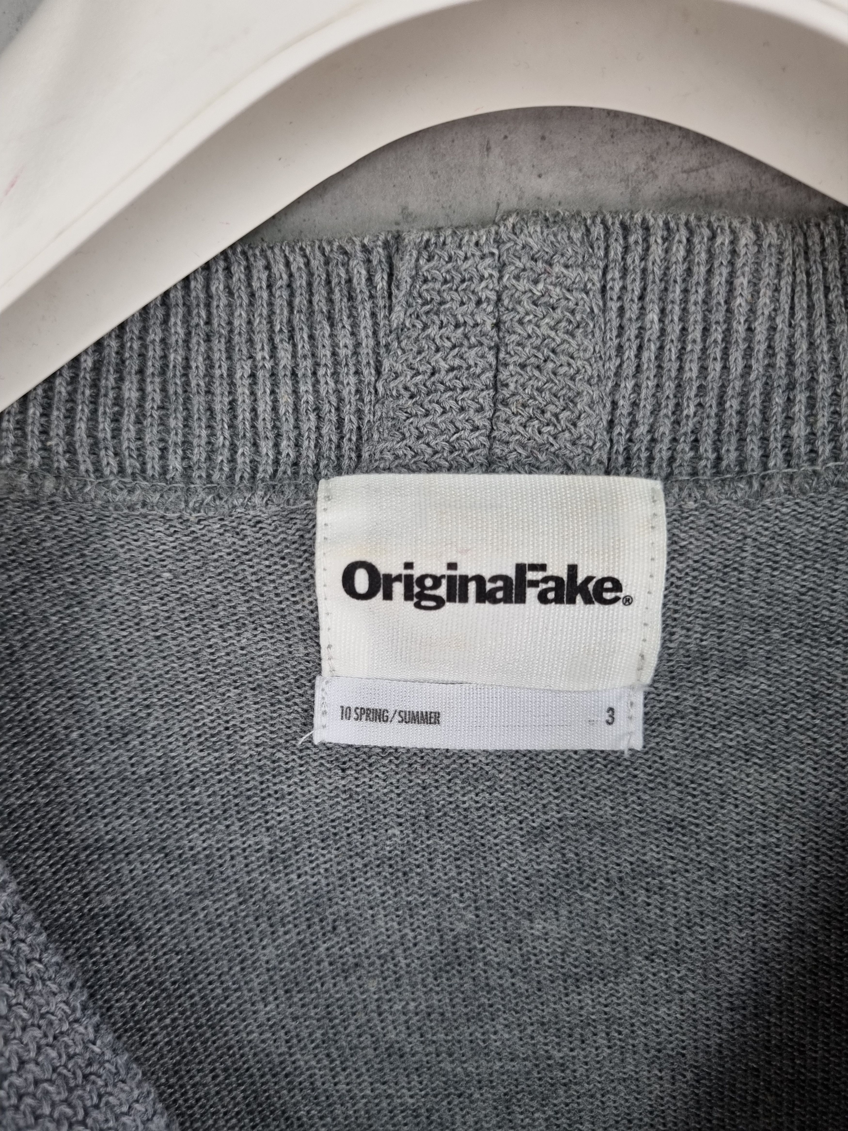 Kaws × Original Fake Kaws x Original FAKE Cardigan, SS2010, SOLD OUT Size US M / EU 48-50 / 2 - 11 Thumbnail