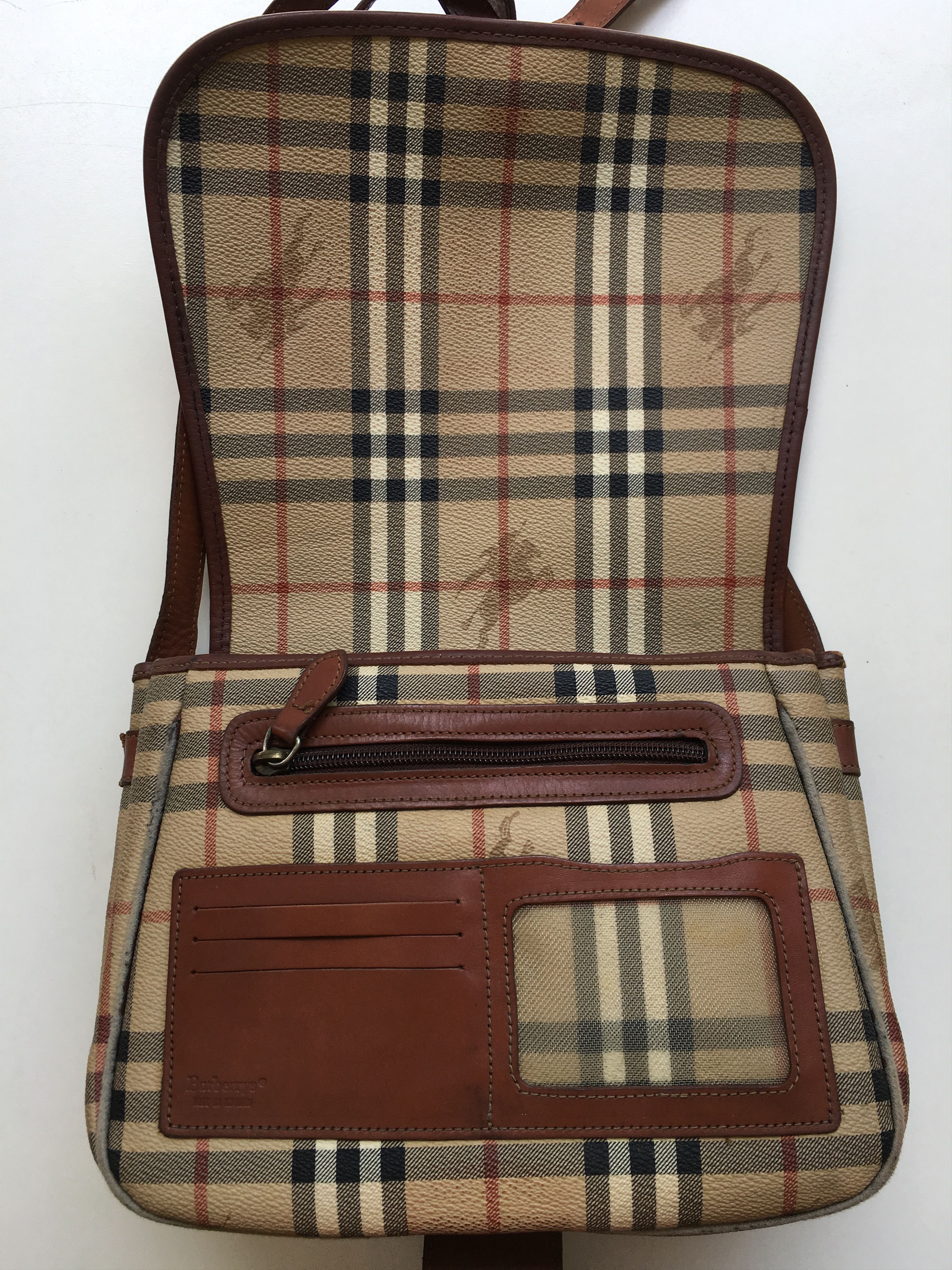 Burberry Vintage Burberry Checkered Sling Bag Size ONE SIZE - 8 Thumbnail