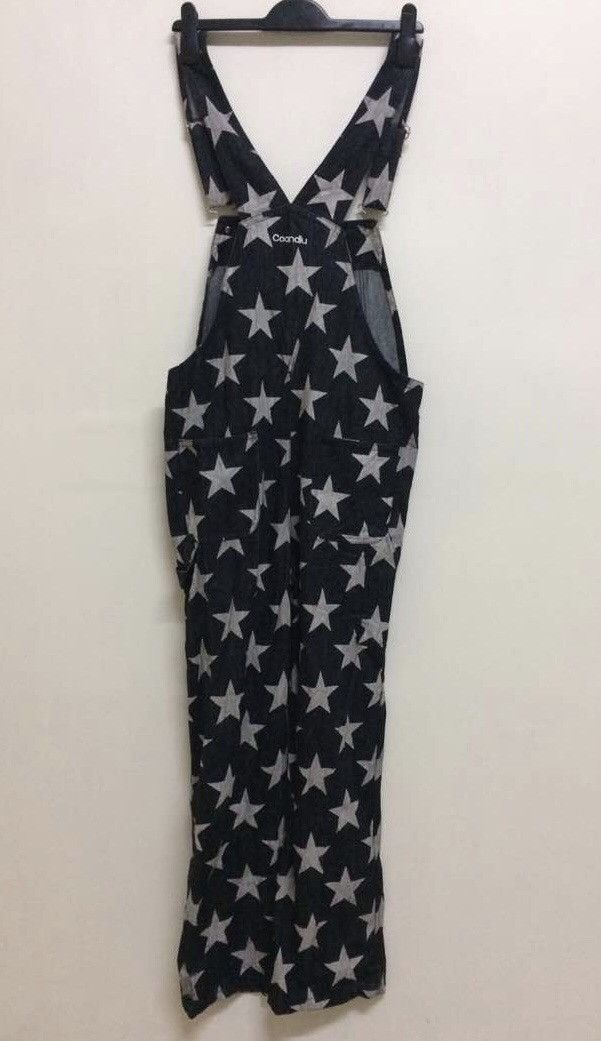 Japanese Brand JAPAN BRAND STAR OVERPRINT OVERALLS DESIGN BY CO & LO Size US 34 / EU 50 - 1 Thumbnail