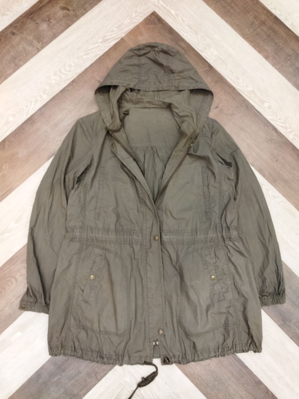 Uniqlo Vintage Uniqlo Parka Jacket - Size L Size US L / EU 52-54 / 3 - 3 Thumbnail